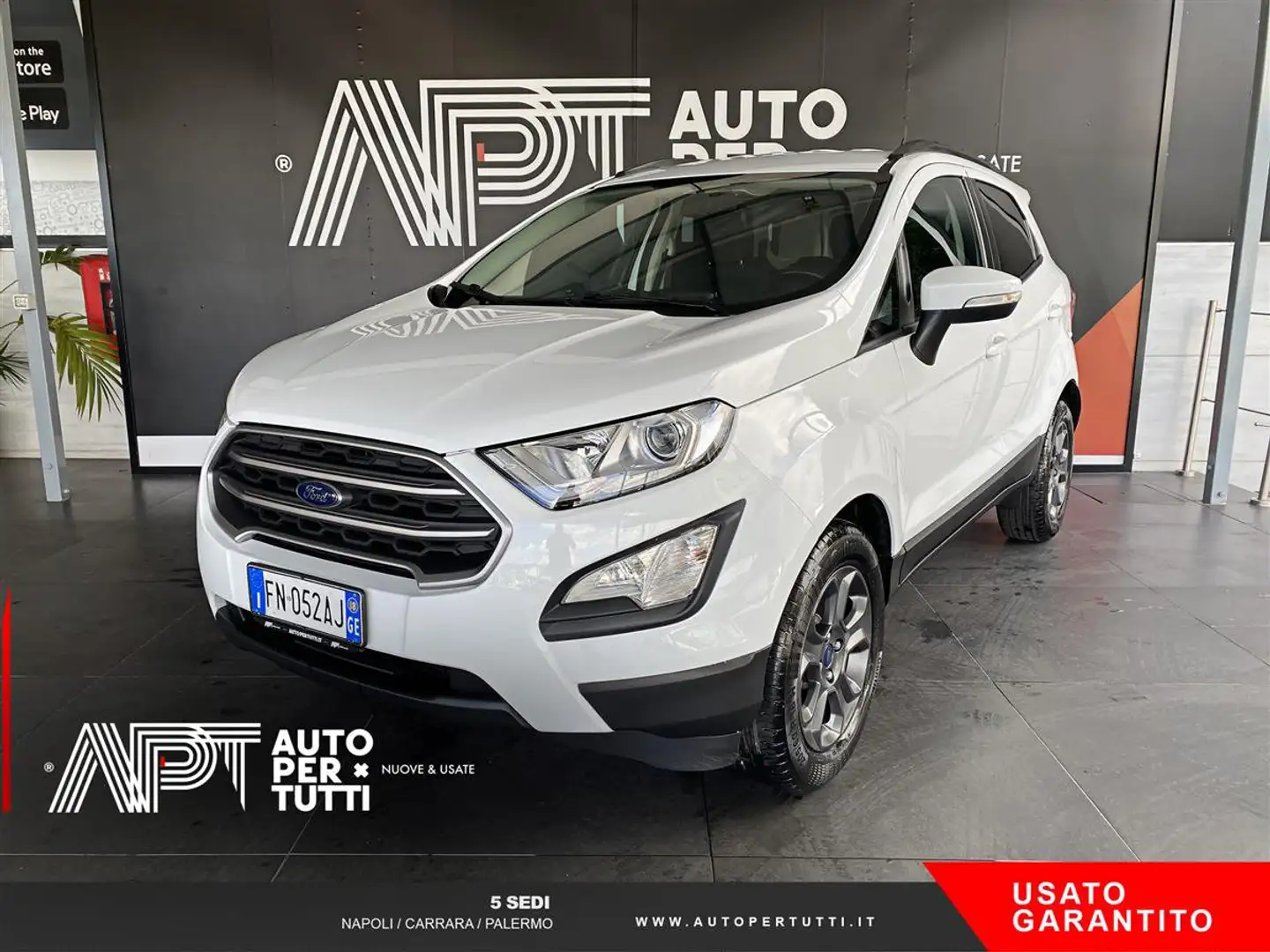 Ford EcoSport EcoSport 1.0 ecoboost Plus s&s 125cv Bianco - 1