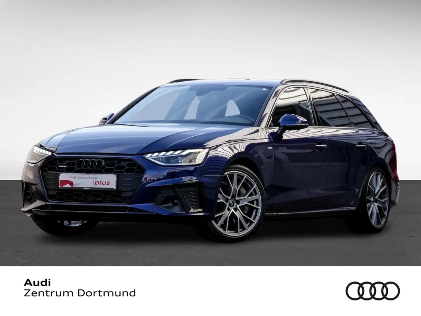 Audi A4 Avant 45 quattro S LINE BLACKPAK AHK CAM LM19 Blau - 1