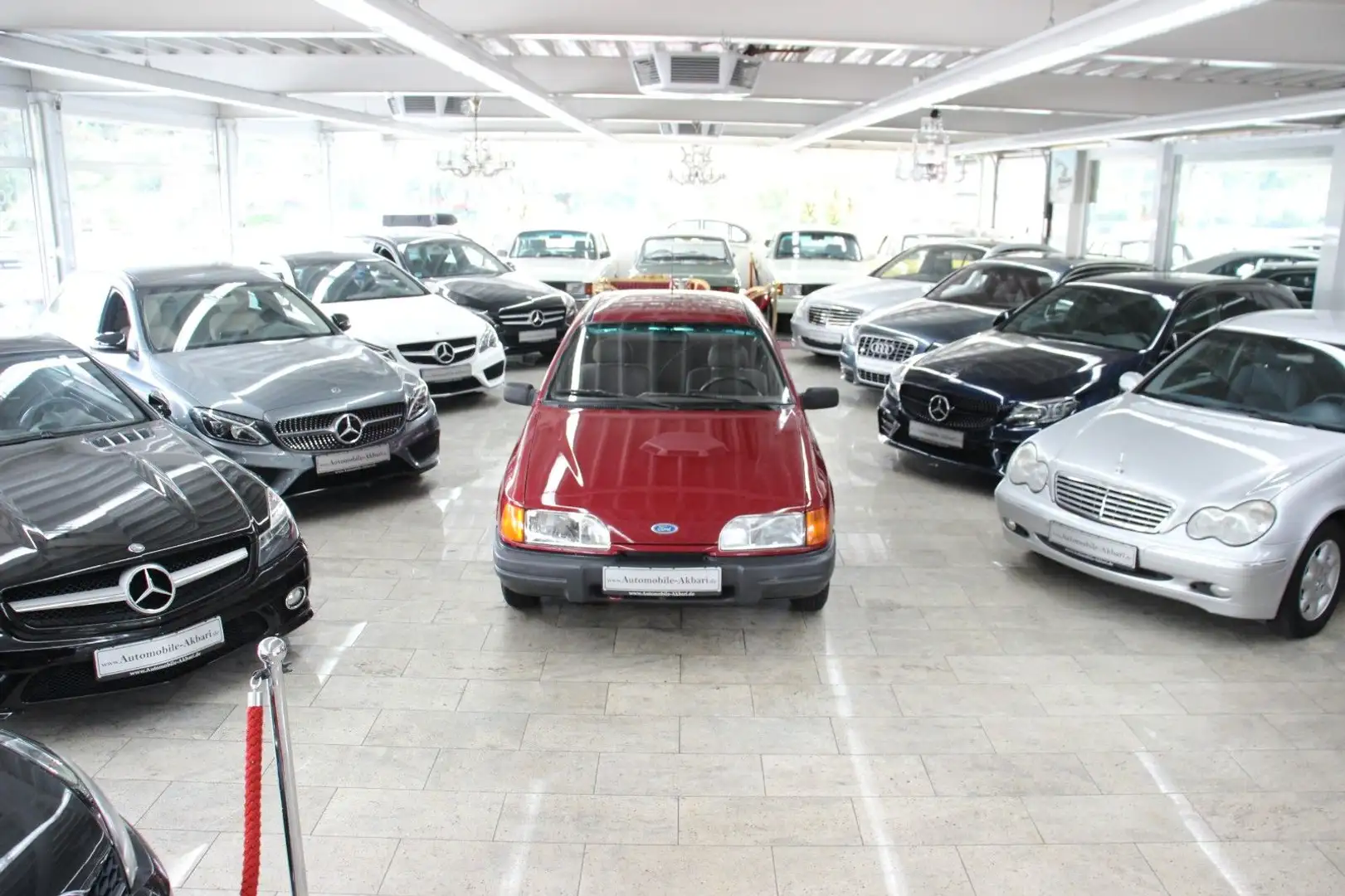 Ford Sierra 1.6  *H-Zulassung* *1-Hand* Rojo - 1