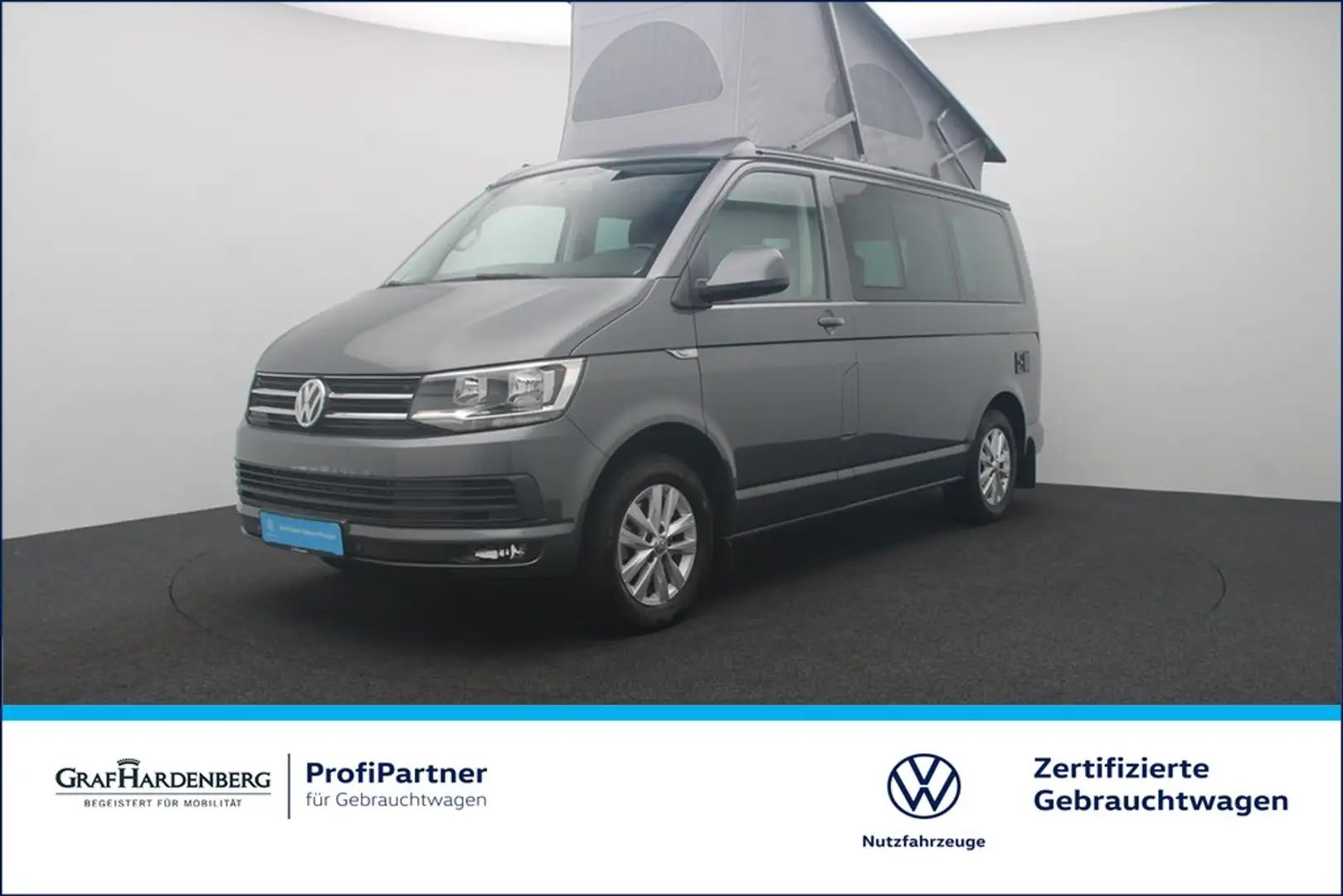Volkswagen T6 California Ocean 2.0 TDI Navi AHK GJR DAB+ Grijs - 1