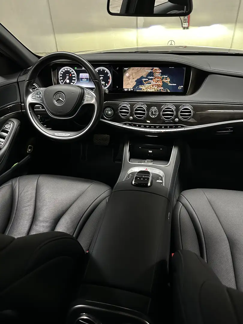 Mercedes-Benz S 500 Classe S - W/V 222 2013 V8 Premium 4matic auto Plateado - 2