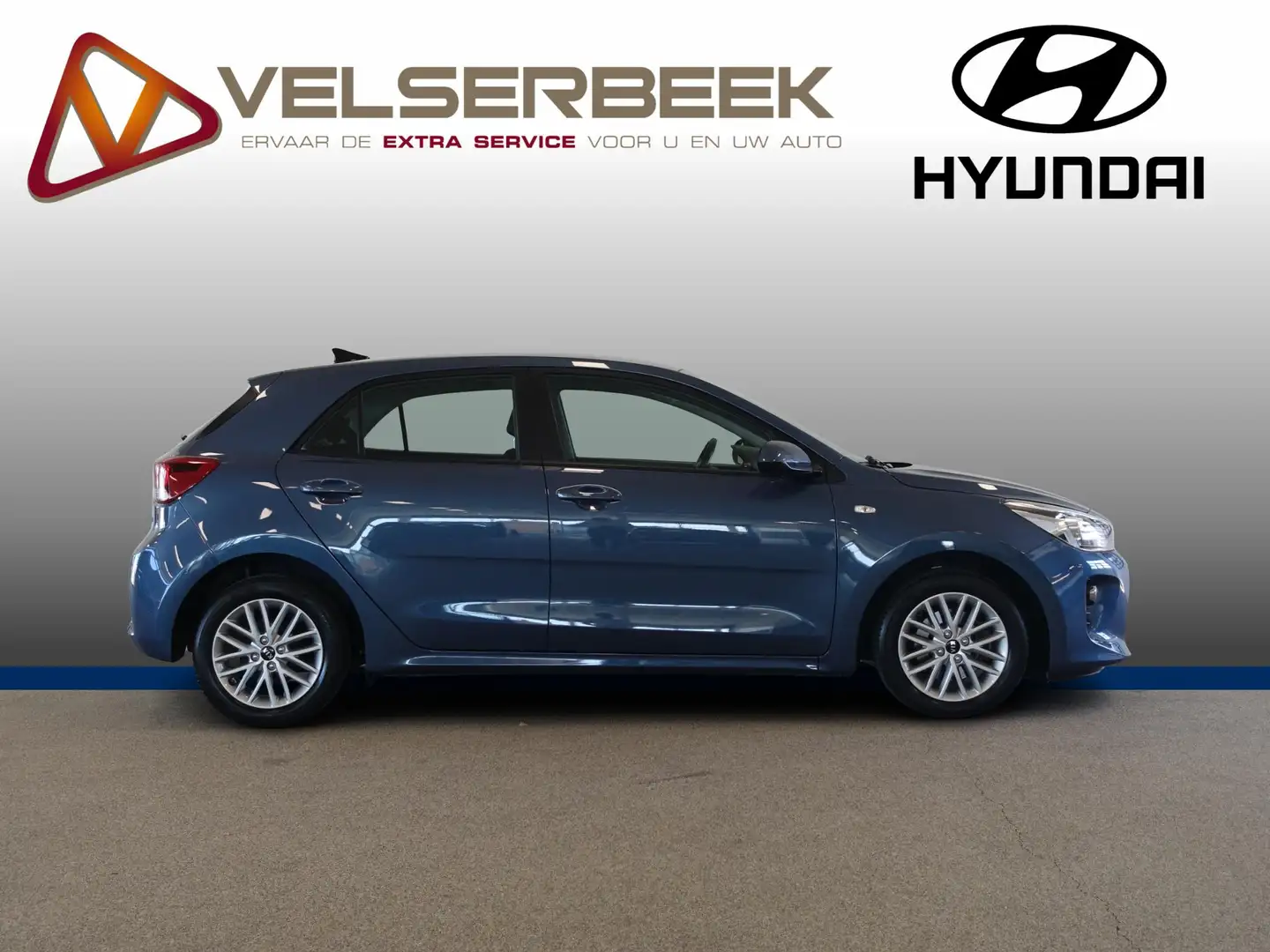 Kia Rio 1.0 TGDI DynamicLine *Camera/Carplay/Cruise/LMV * Blauw - 2