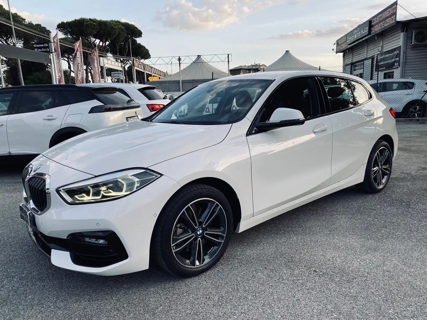 BMW 116 Msport **POSS.PACK MEDIA** VED.NOTE Bianco - 1