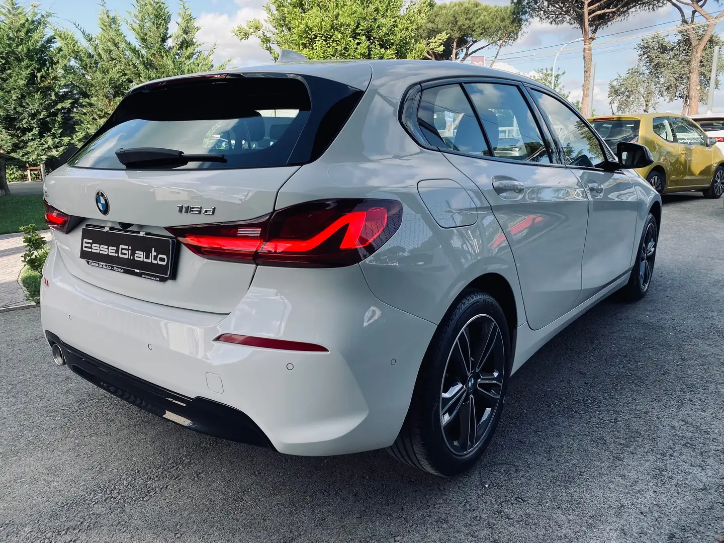 BMW 116 Msport **POSS.PACK MEDIA** VED.NOTE Bianco - 2