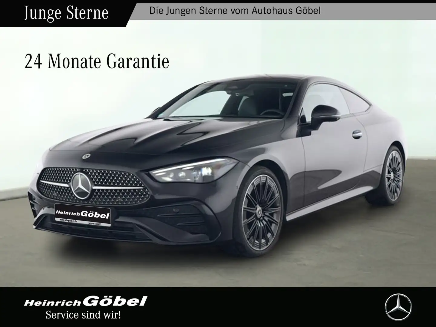 Mercedes-Benz CLE 300 4M AMG+PANO+BURMESTER+NIGHT+360°+DIGITAL Noir - 1