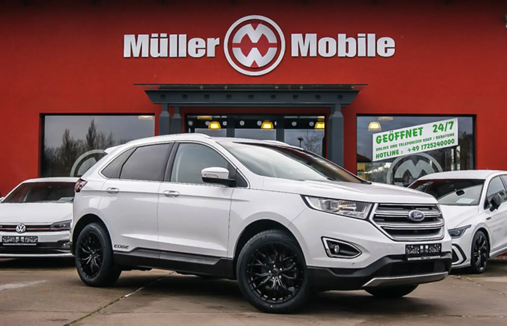 Ford Edge Titanium 4x4 LEDER NAVIGATION KAMERA PDC 19 Weiß - 1