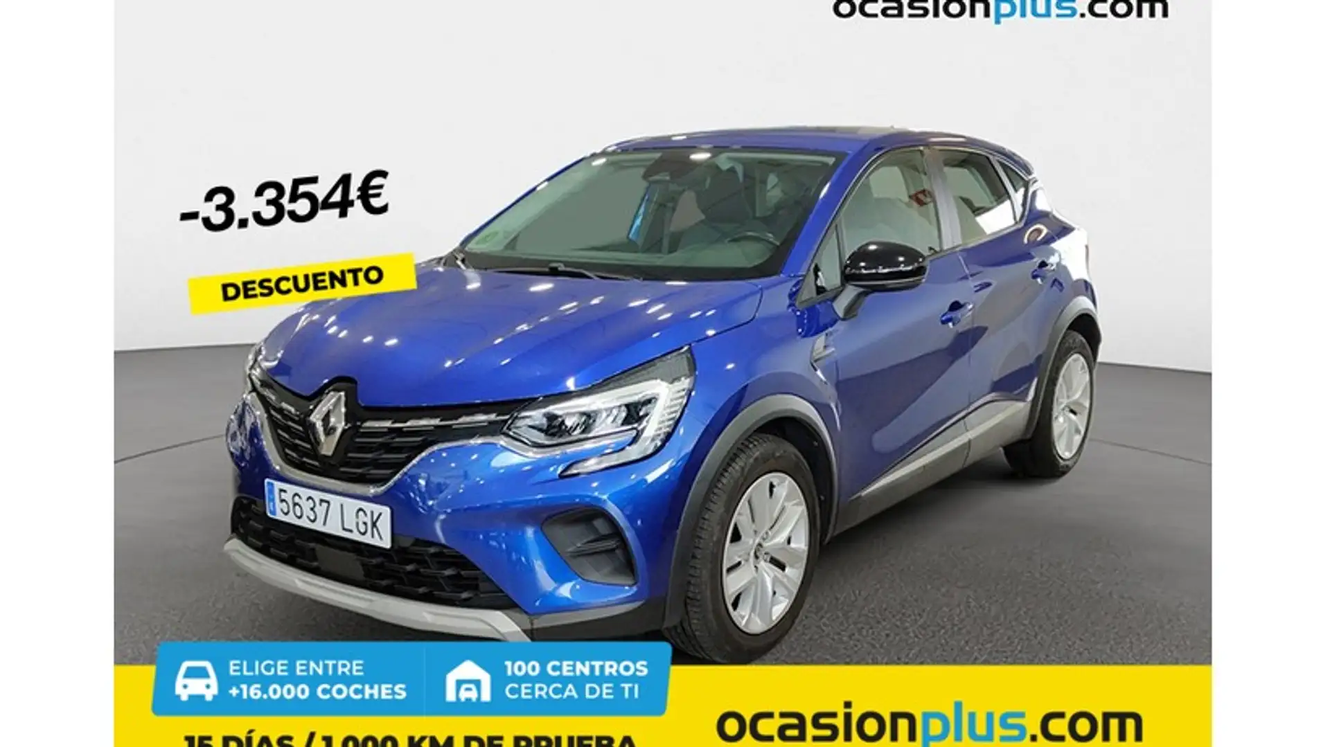 Renault Captur TCe Intens 74kW Azul - 1