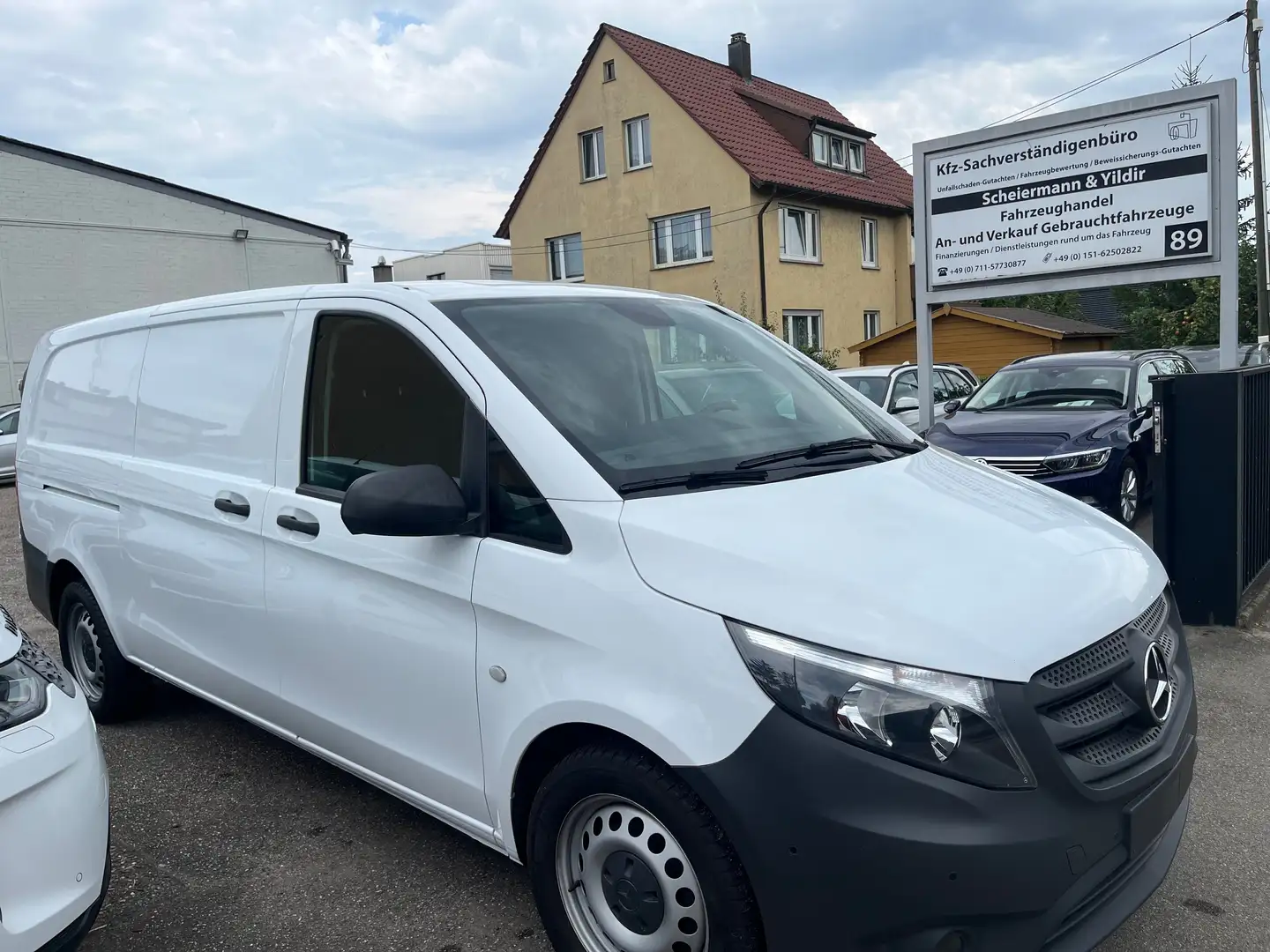 Mercedes-Benz Vito 114 CDI extralang SiHz. PTS 1.Hd. Weiß - 2