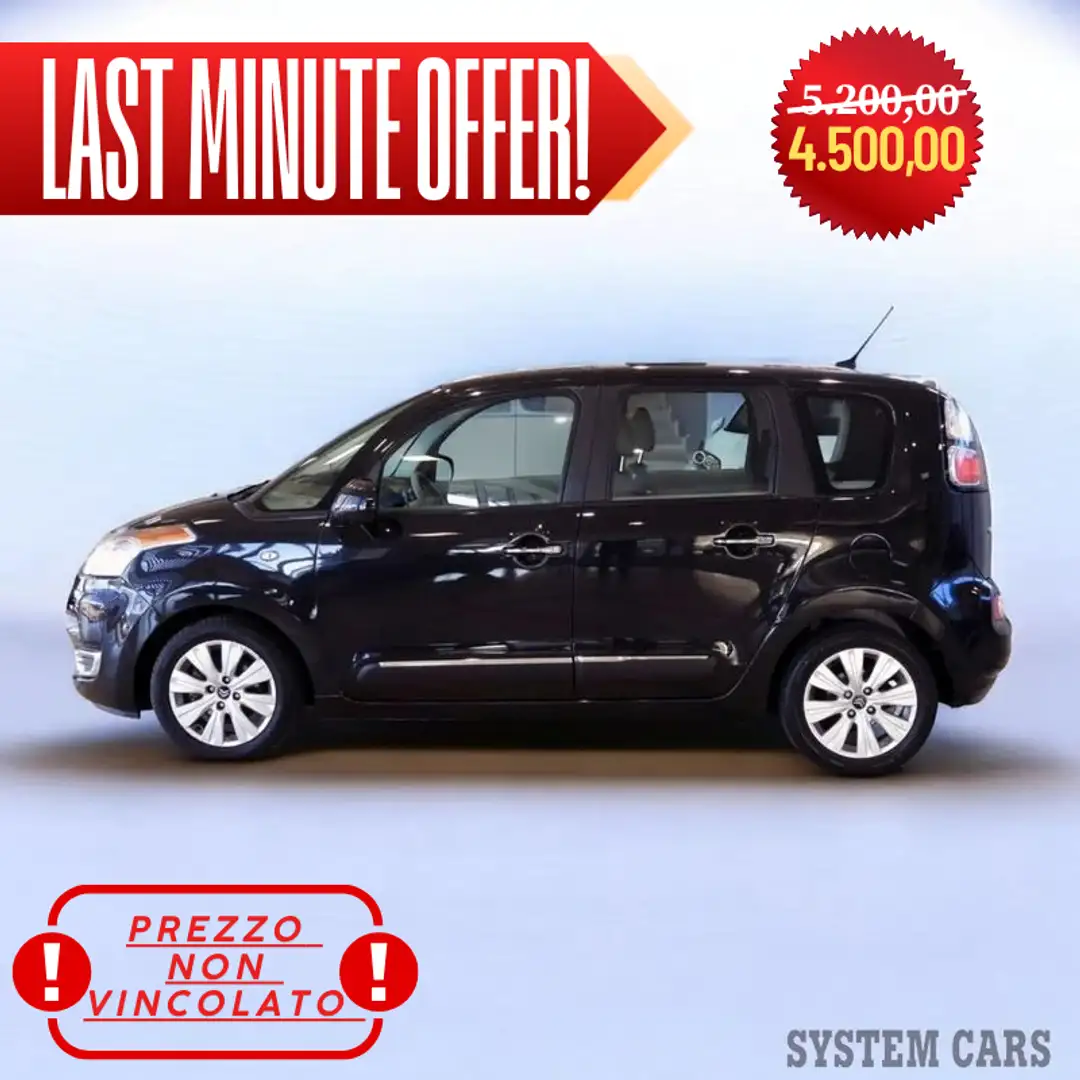 Citroen C3 Picasso C3 Picasso 1.6 VTi 120 Perfect CATENA DI DISTRIBU Noir - 1