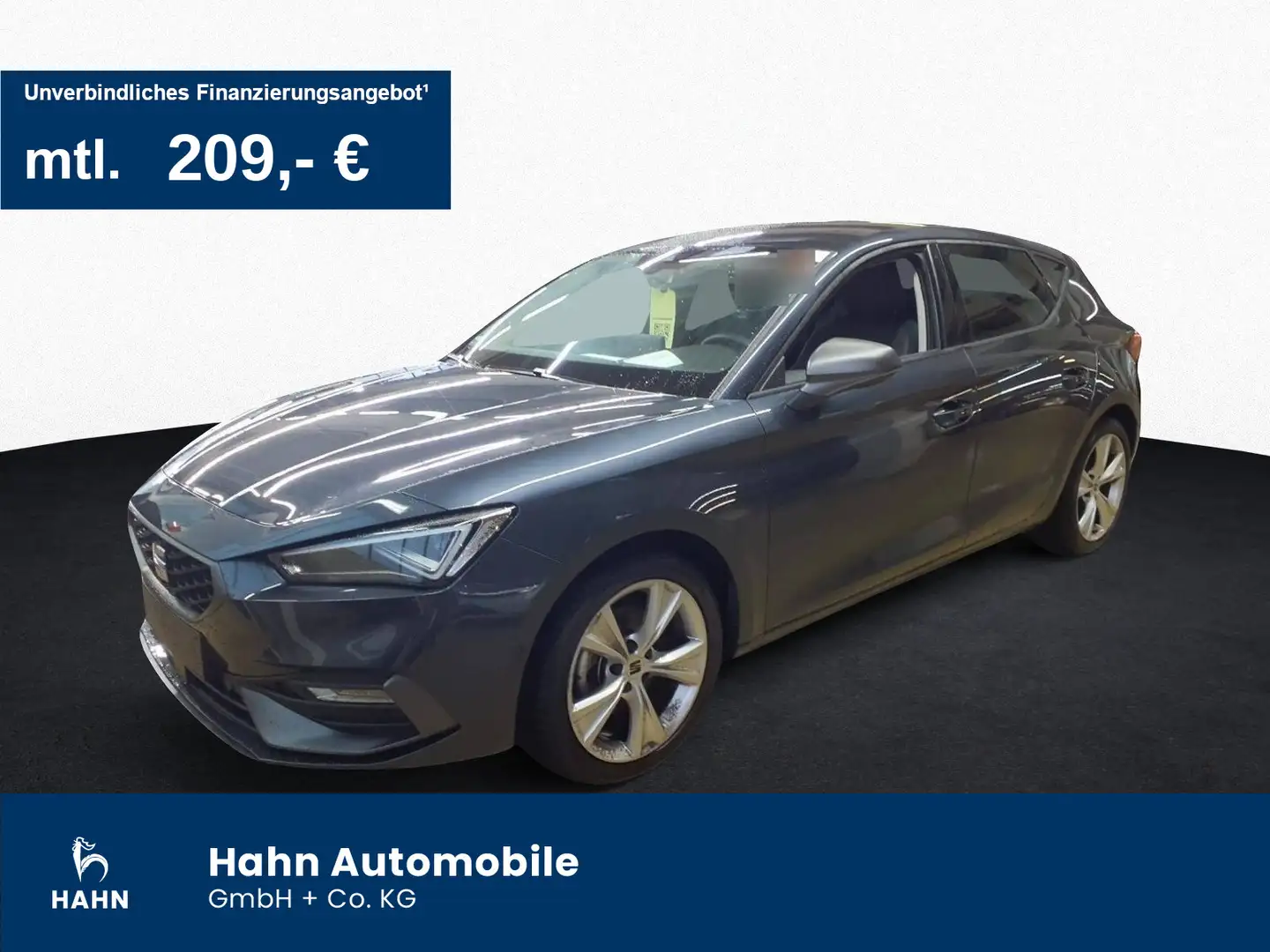 SEAT Leon 1.5eTSI DSG FR Matrix Nav ACC CAM APP Sitzh Gris - 1