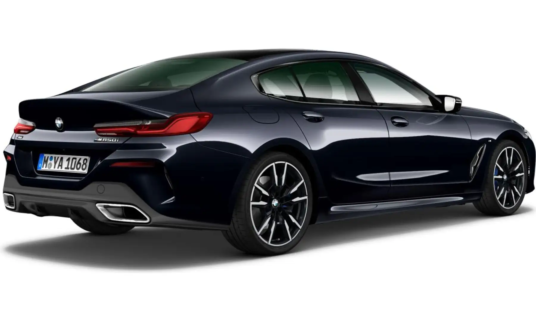 BMW M850 i Gran Coupe/360°/Softclose/DrivingAss.Prof/M-Tech Schwarz - 2