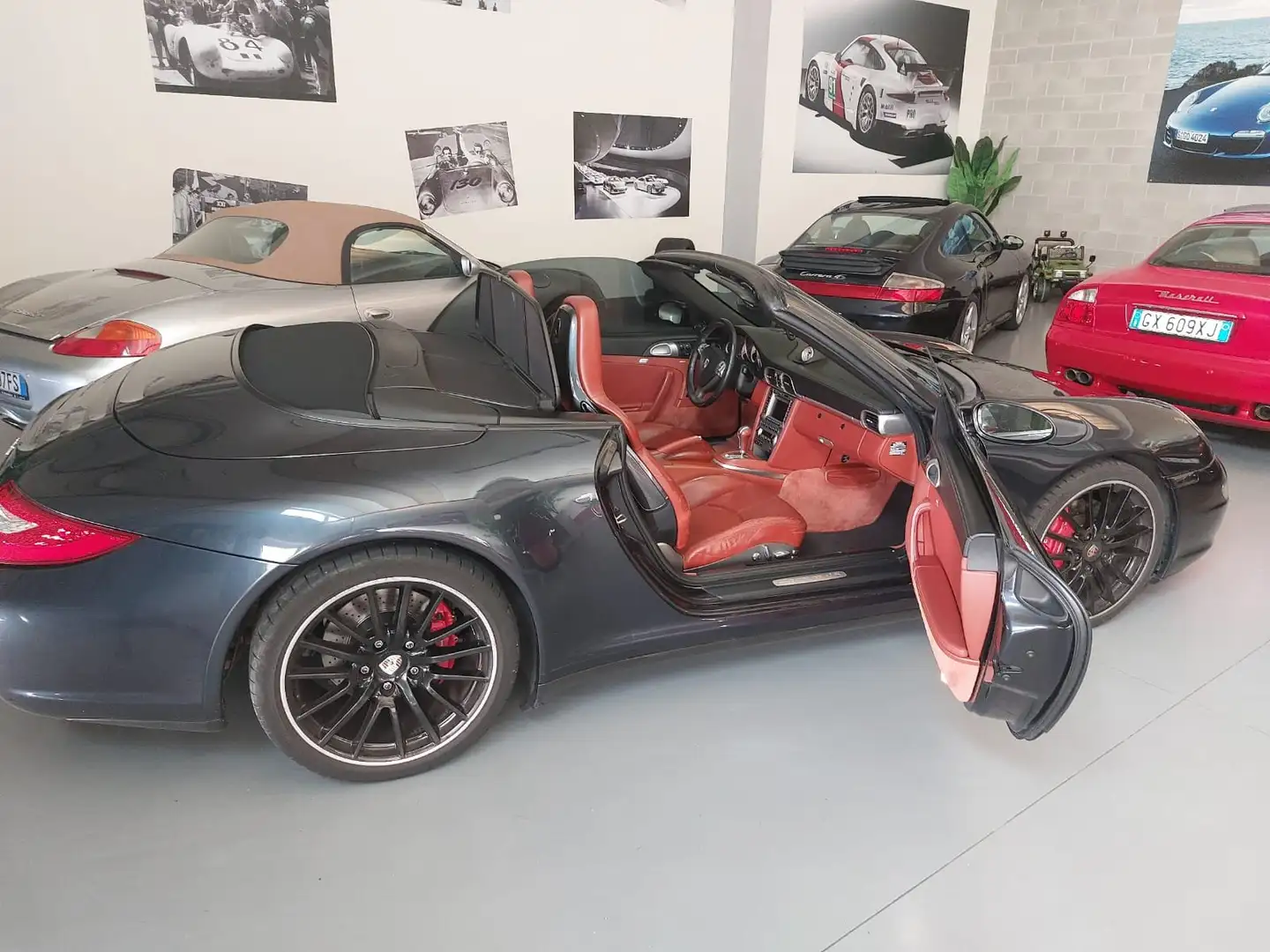 Porsche 997 Carrera Cabrio 3.8 4S 355CV CRHONO SPORT 4000 KM! Azul - 1