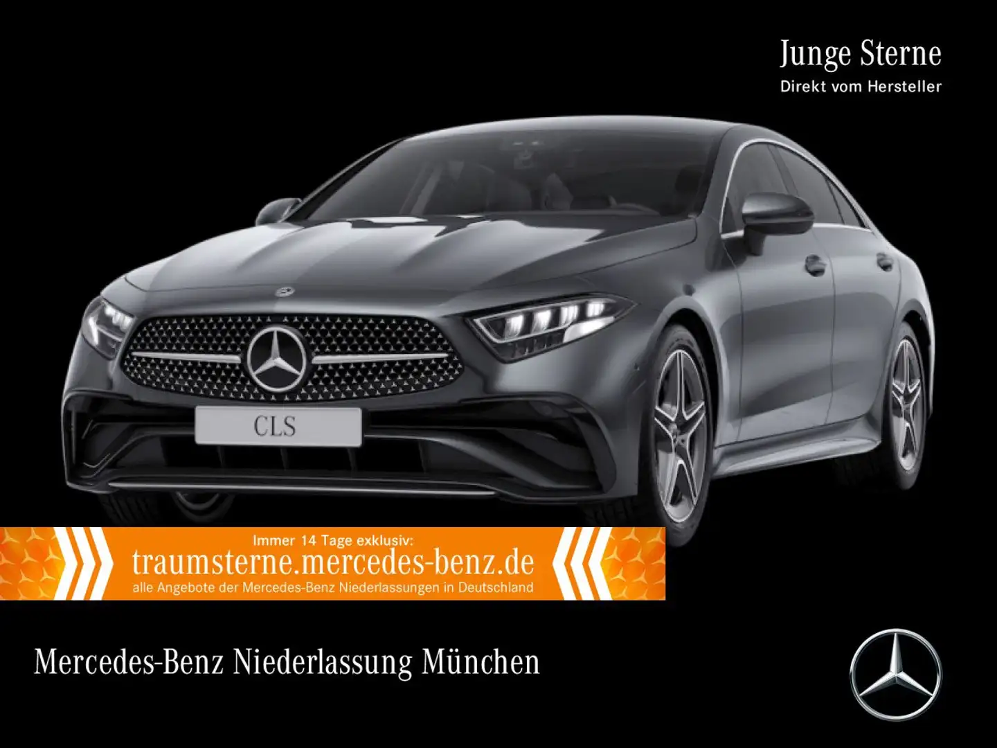 Mercedes-Benz CLS 300 d Cp. 4M AMG WideScreen LED Kamera PTS 9G Gri - 1