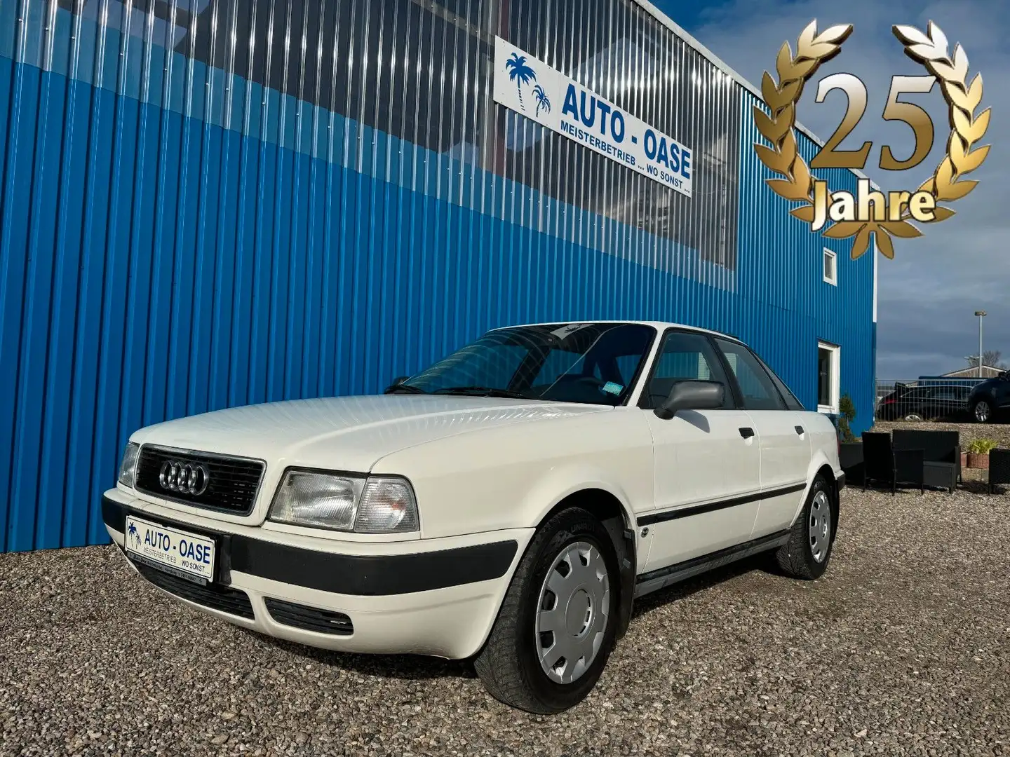 Audi 80 2.0 **Automatik**AHK**H Zulasung** Weiß - 1
