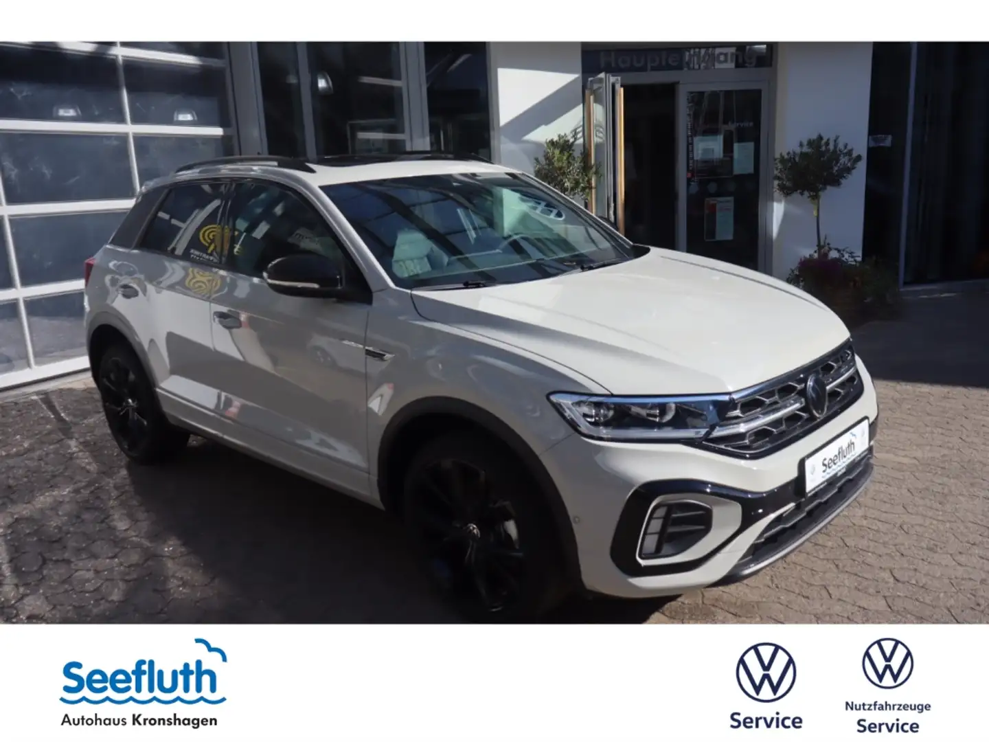 Volkswagen T-Roc 1.5 TSI DSG R-Line AHK Panodach RFK App-Connect Grau - 1