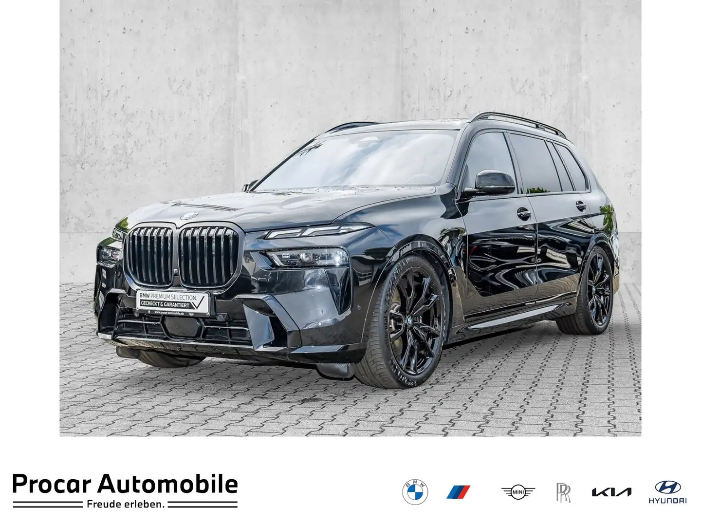 BMW X7 xDrive40d M Sport Pro HuD+AHK+H/K+Standhzg.+ACC+DA Schwarz - 1