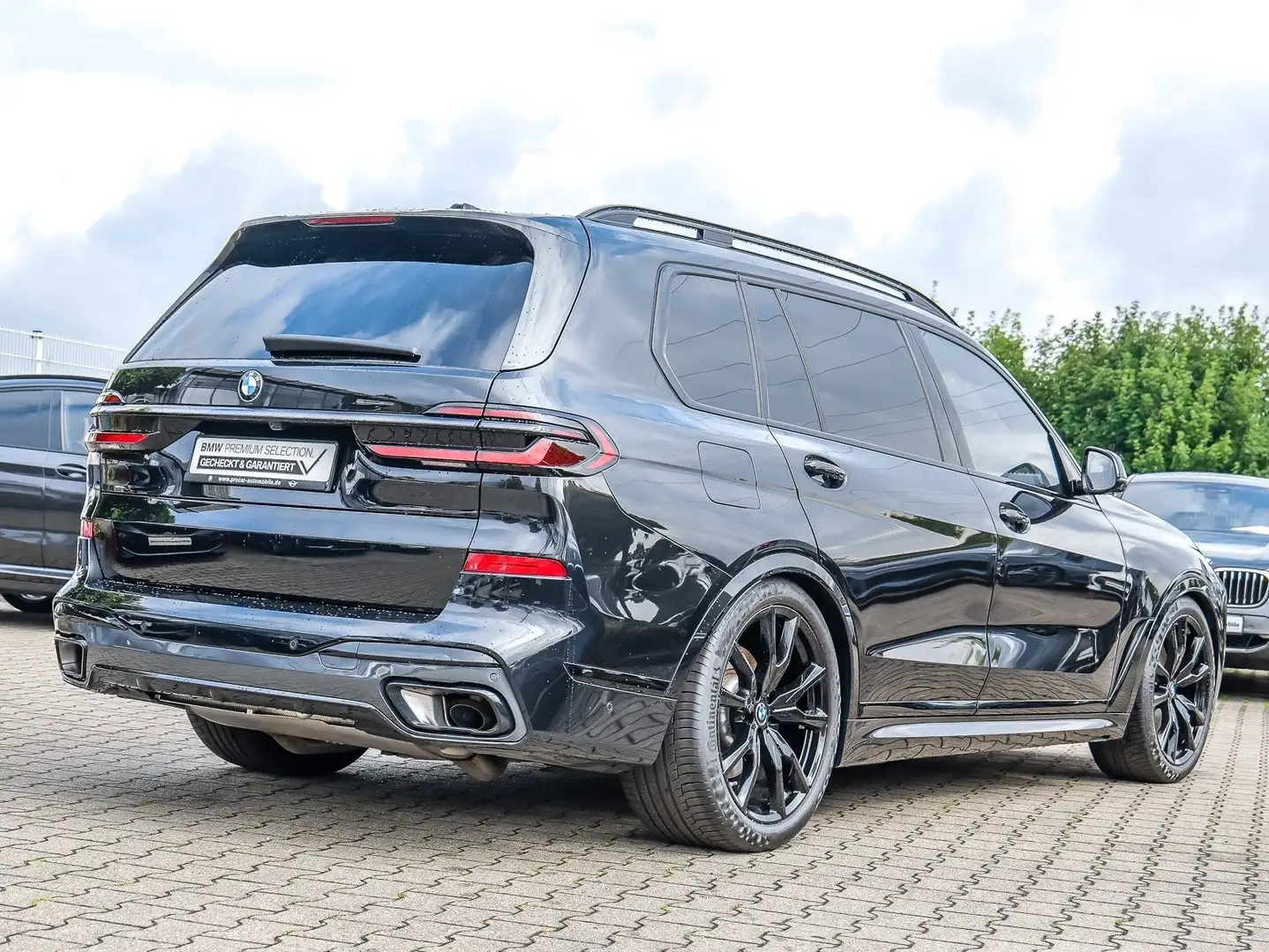 BMW X7 xDrive40d M Sport Pro HuD+AHK+H/K+Standhzg.+ACC+DA Schwarz - 2