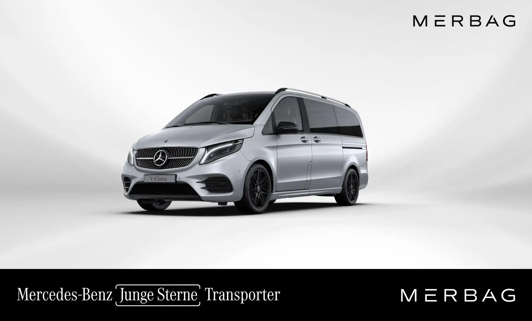 Mercedes-Benz V 300 d 4MATIC AMG-Line Silber - 1