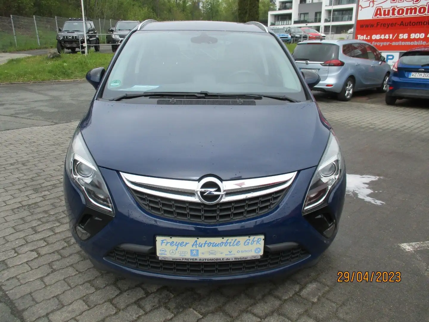 Opel Zafira C 1.6 Tourer Innovation CNG Navi Xenon Bleu - 2