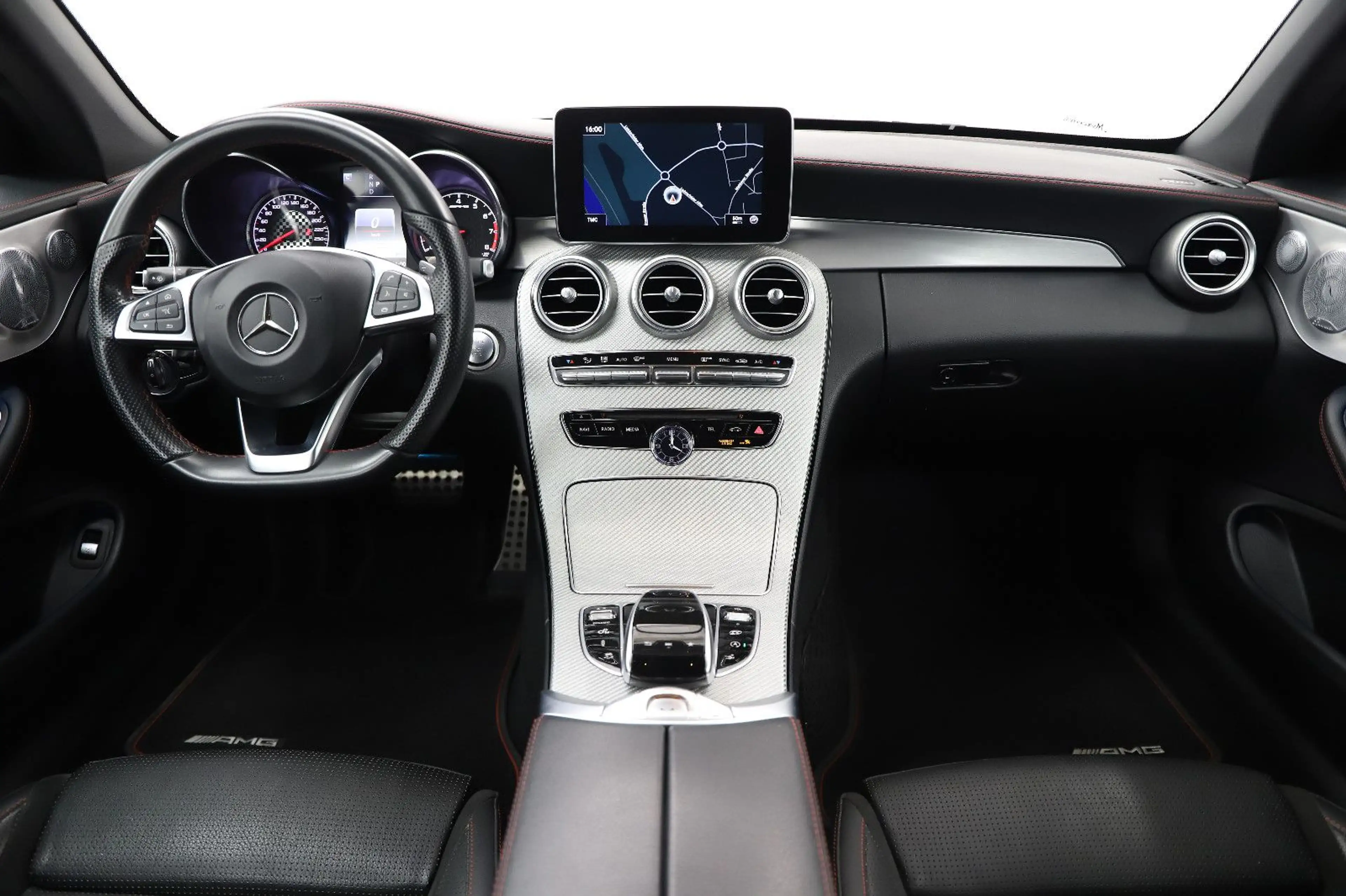 Mercedes-Benz C 43 AMG 367PS Cabrio PAGA Memory Carbon HUD — photo 14