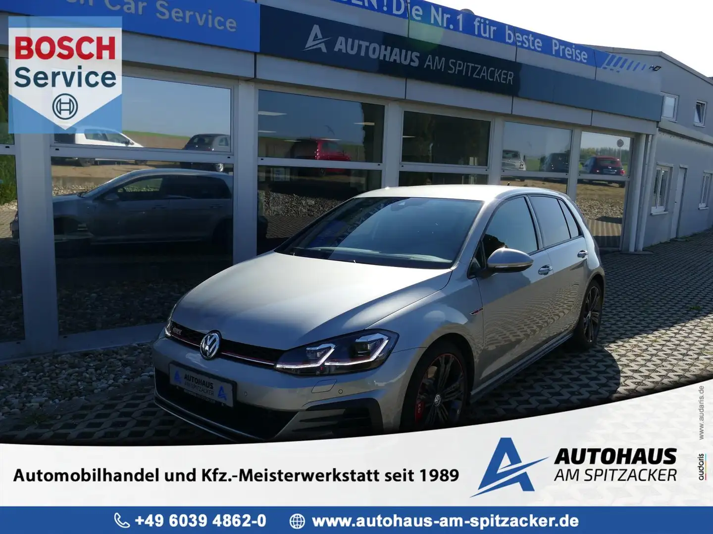 Volkswagen Golf 2.0 TSI GTI Performance DSG NAVI LED Silber - 1