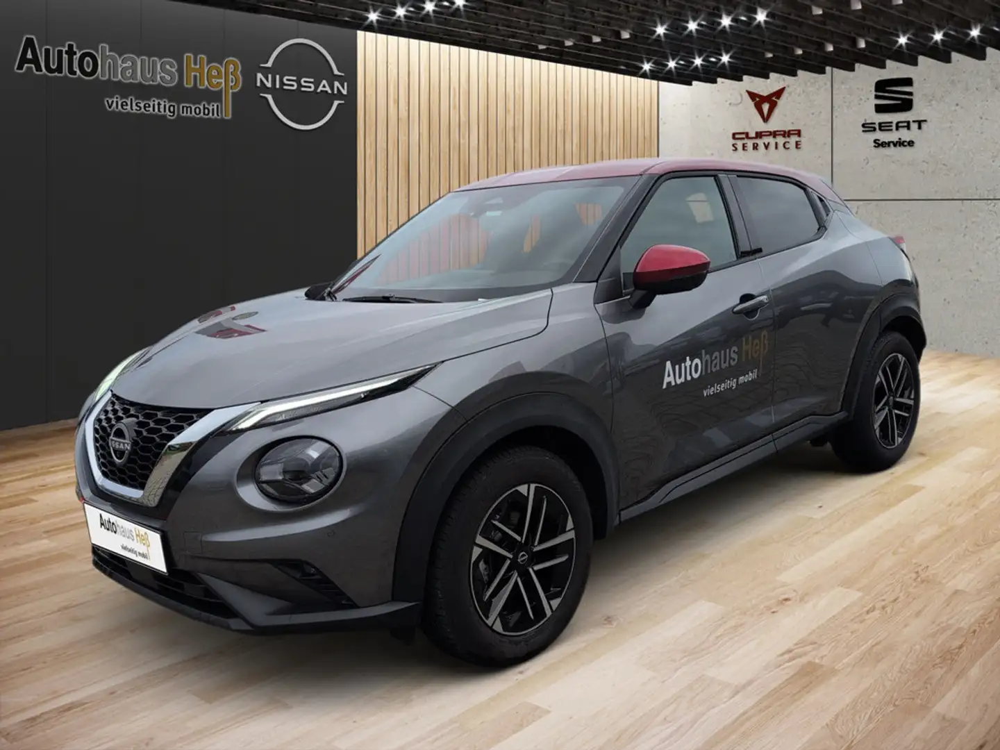 Nissan Juke 1.0 N-Connecta 360° LED FACEL. ACC SHZ Grau - 1