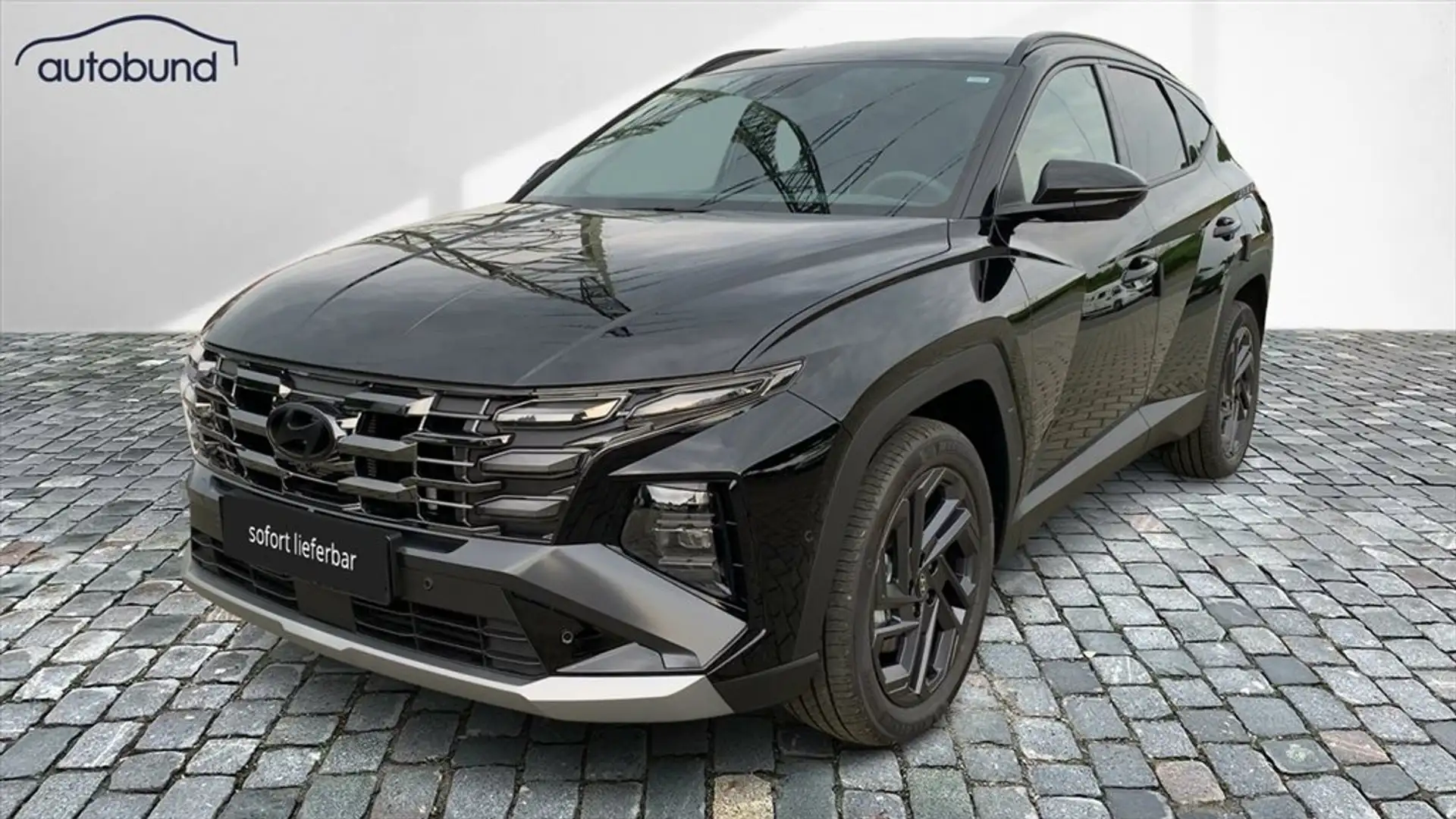 Hyundai TUCSON IV 1,6 T-GDi MHEV DCT Anniversary LED Navi NFC Schwarz - 1