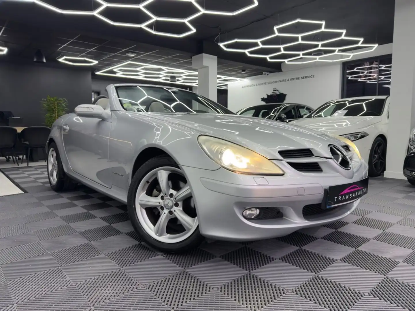 Mercedes-Benz SLK 200 KOMPRESSOR 1.8 KOMPRESSOR 163cv CABRIOLET BVA Grau - 1