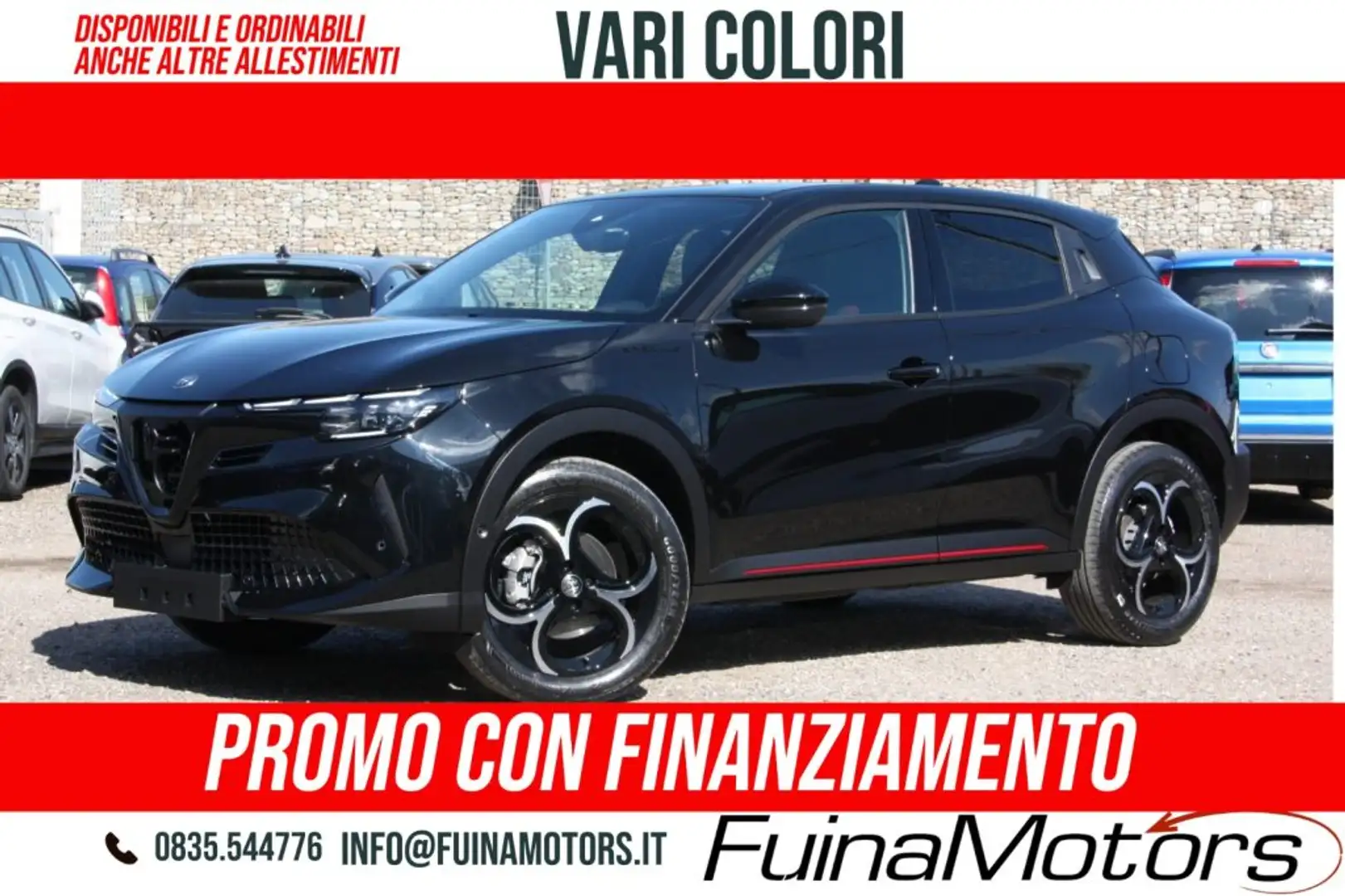 Alfa Romeo Junior 1.2 145 CV Hybrid eDCT6 Speciale NUOVO Schwarz - 2