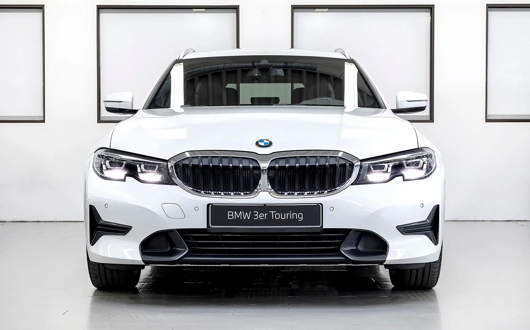 BMW 320 320i SPORT AUT LED LCP AG+ TMP KAY PDC SHZ DAB 18" Blanc - 2