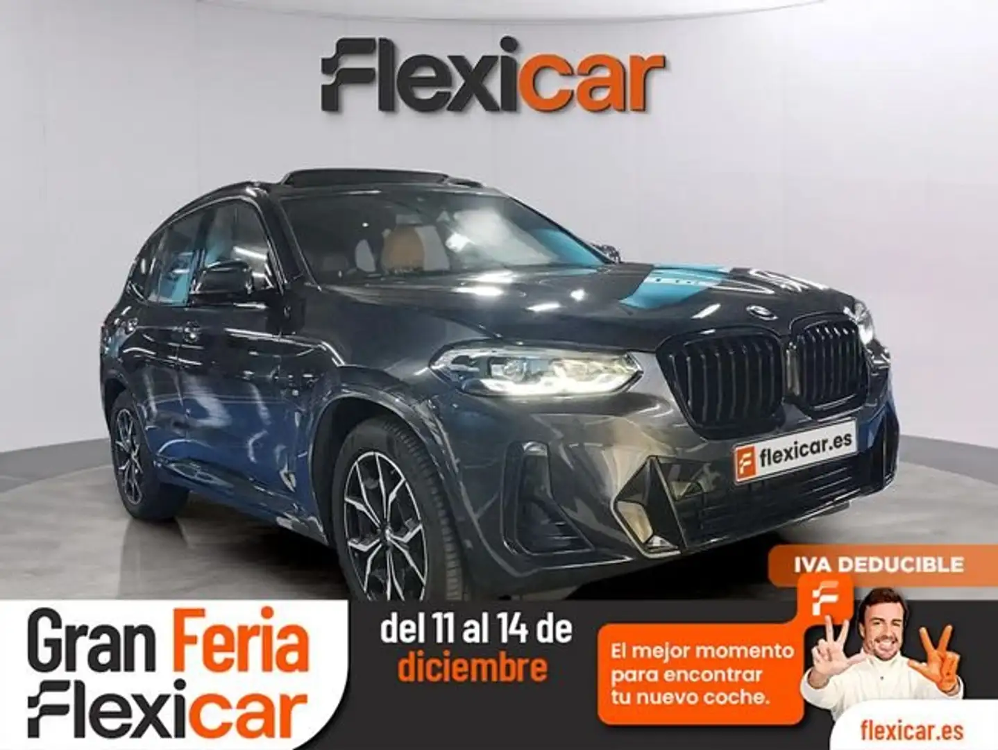 BMW X3 xDrive20d xLine Gris - 1