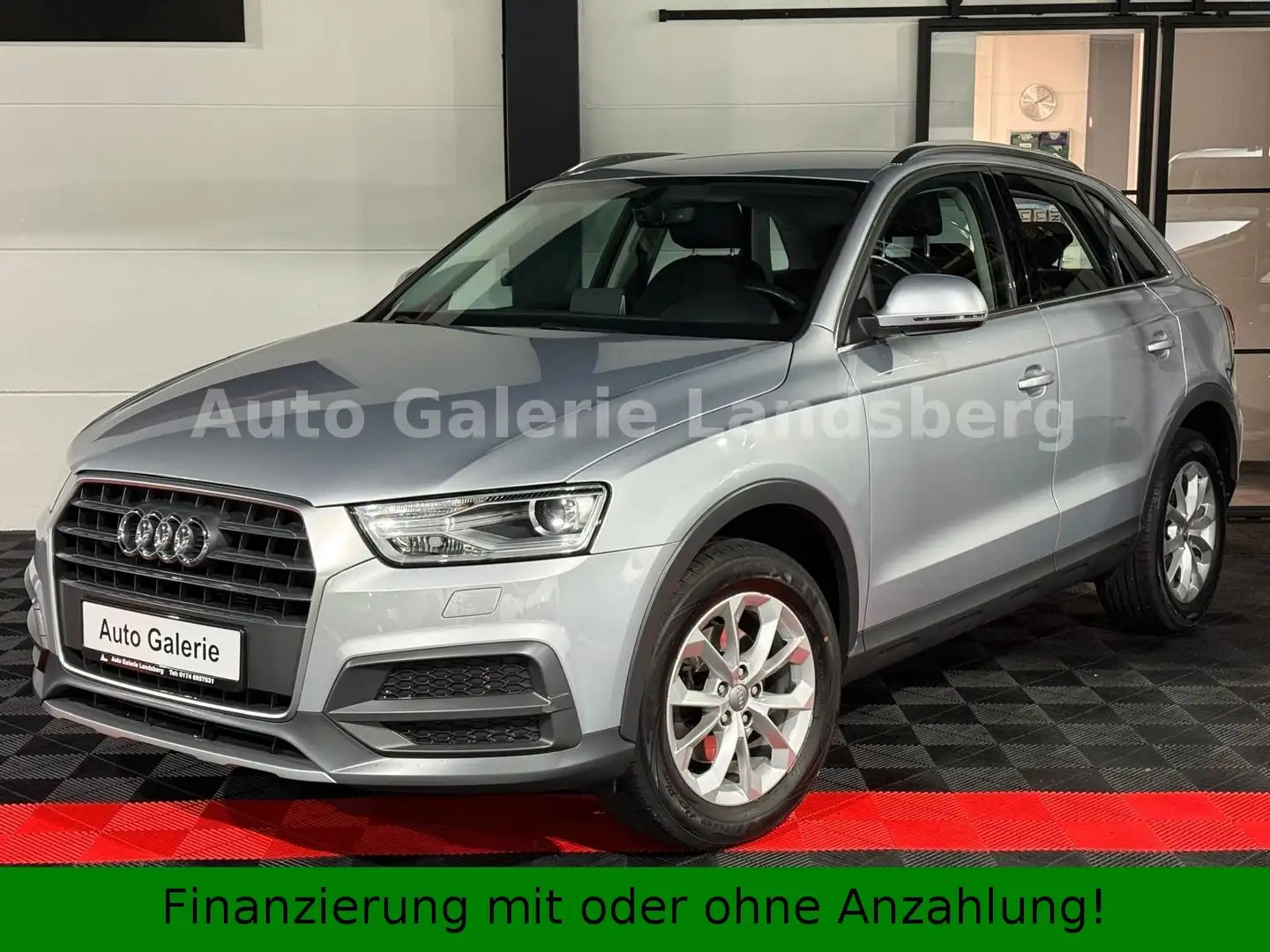 Audi Q3 1.4 TFSi*Design*Navi*Xenon*17 Zoll*PDC*2.Hand Silber - 1