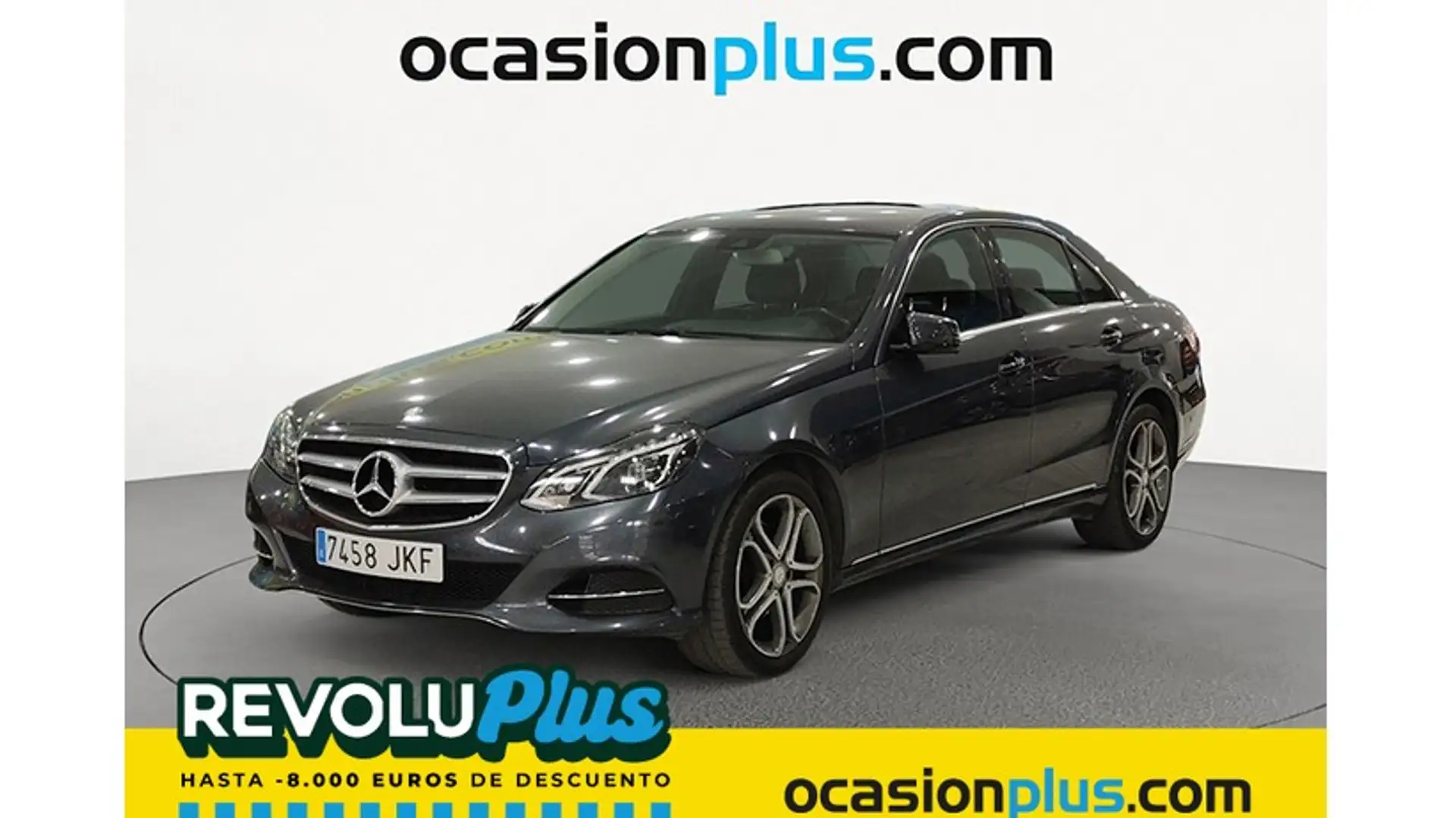 Mercedes-Benz E 220 BT 4M 7G Tronic Plus Gris - 1