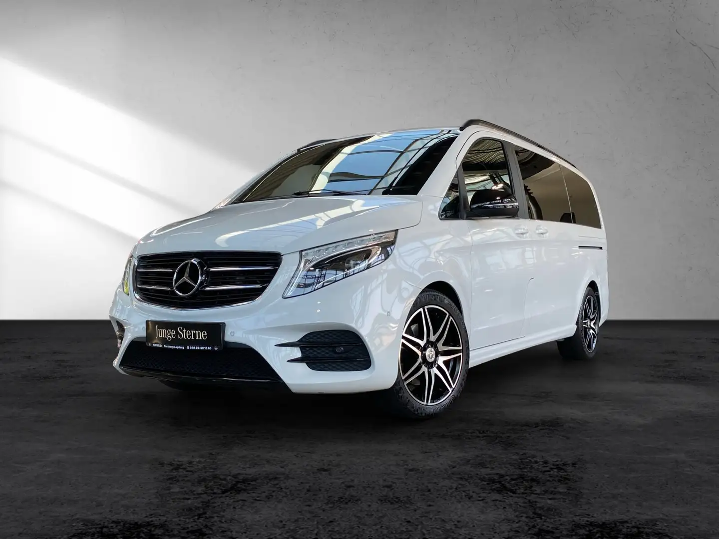 Mercedes-Benz V 250 V 250 d EDITION Lang AMG Line Night AHK Kamera  BC Weiß - 2