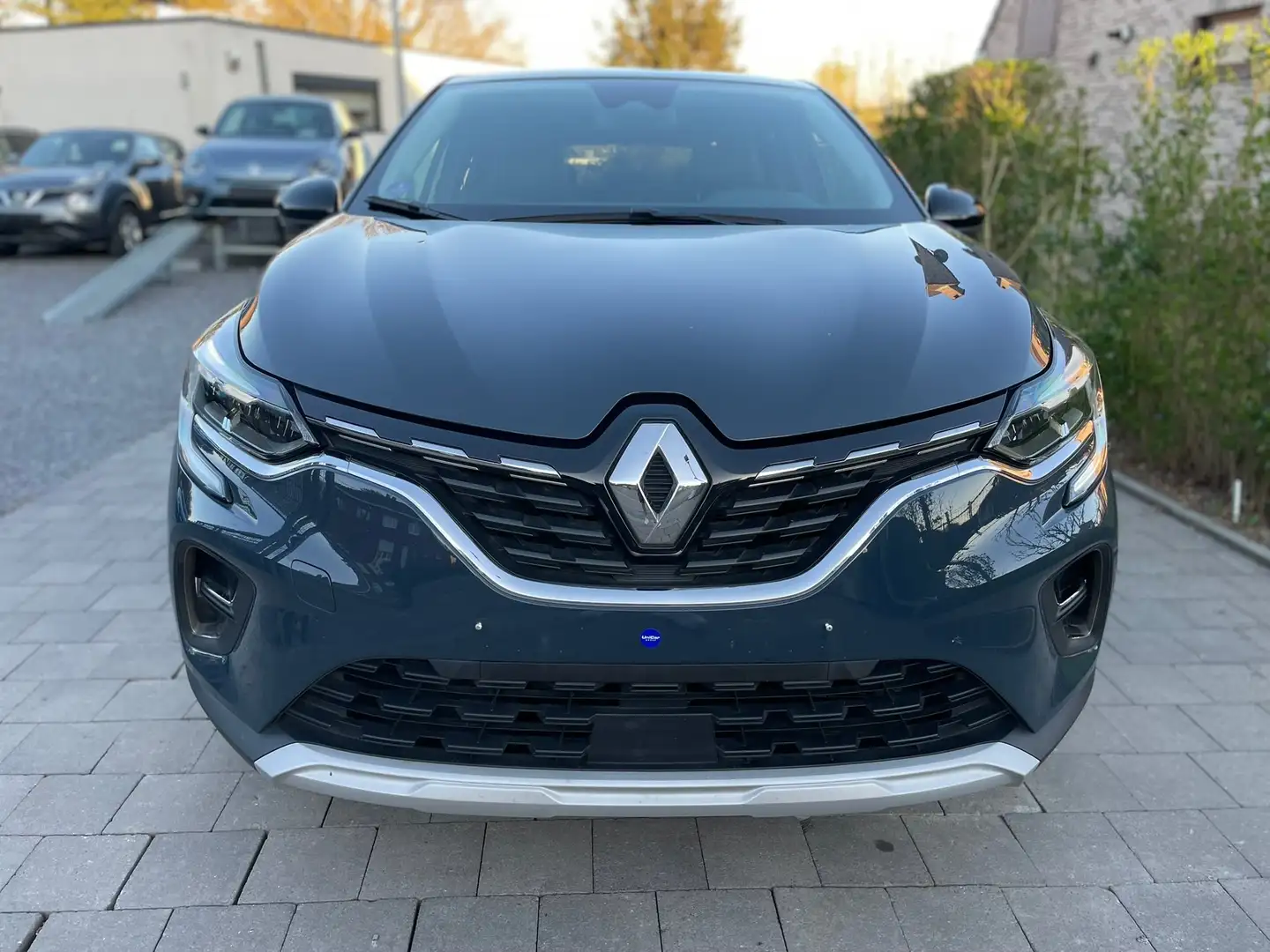 Renault Captur 1.0 TCe Intens  1/2 LEDER AP-CARPLAY AIRCO 45000KM Bleu - 2