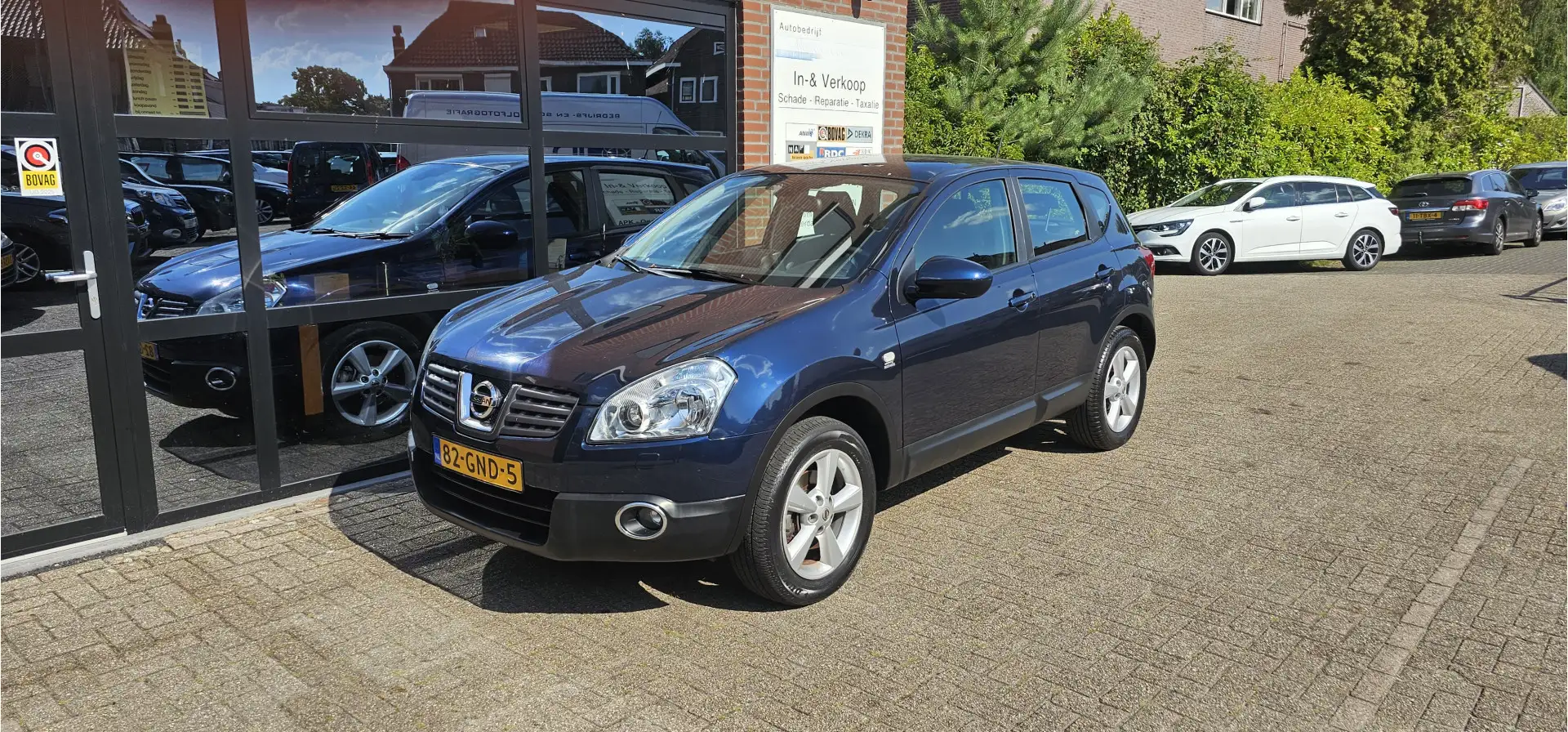 Nissan Qashqai 2.0 Tekna Premium | 1e eigenaar | Panorama | Blauw - 2
