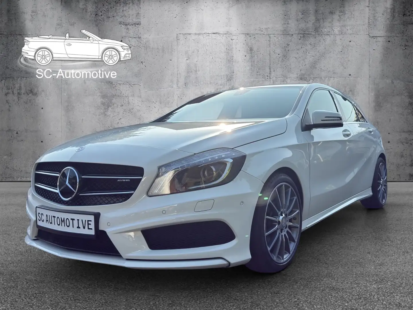 Mercedes-Benz A 180 BlueEff.*AMG*Alcantara*DashCam*ALU*1.HAND* Bianco - 1
