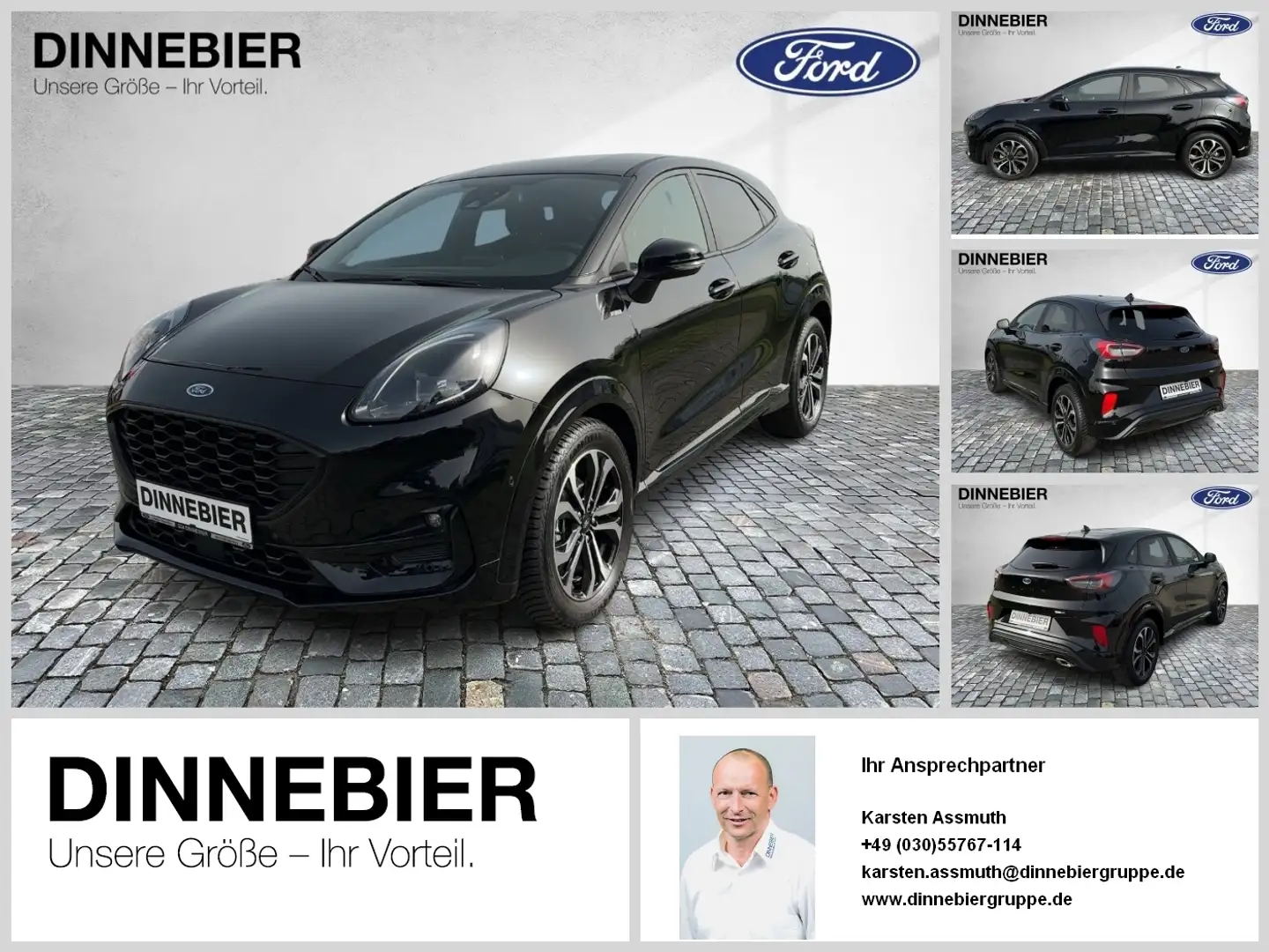 Ford Puma ST-Line LED+Kamera+Allwetter+Winterpaket Noir - 1