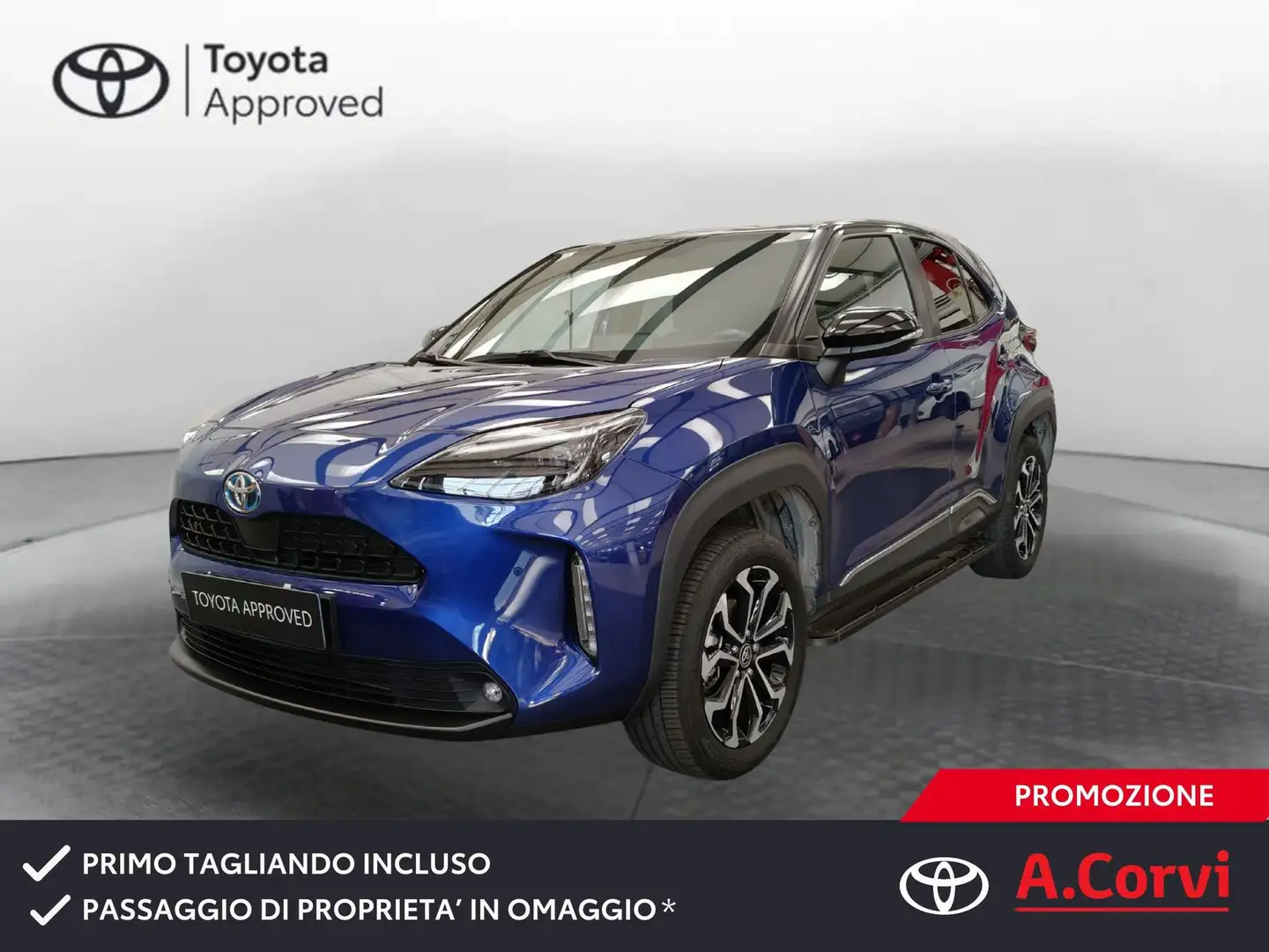 Toyota Yaris Cross 1.5 Hybrid 5p. E-CVT Trend Blu/Azzurro - 1