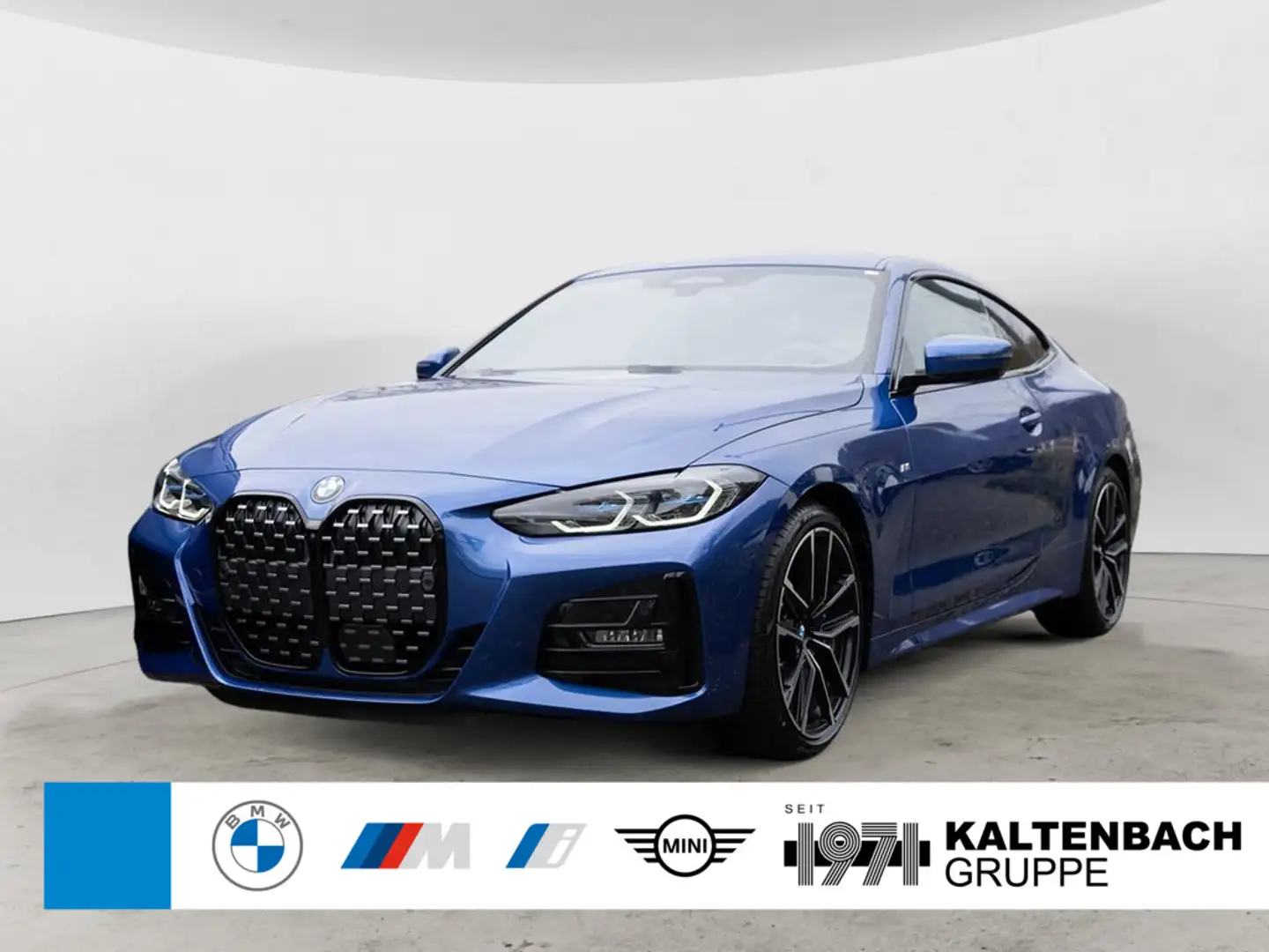 BMW 430 i Coupe xDrive M-Sport Pano H/K AHK Laser Modrá - 1