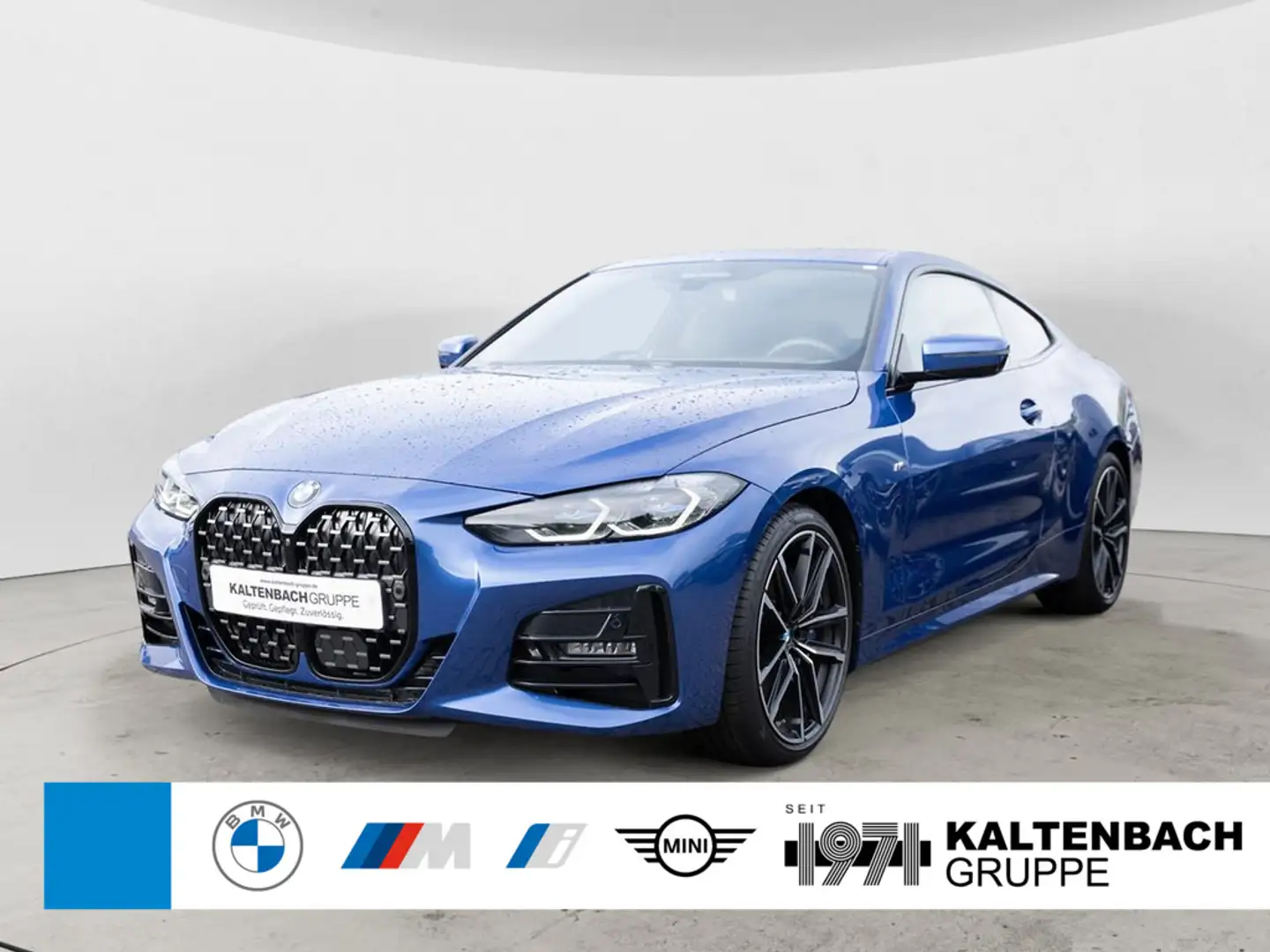 BMW 430 i Coupe xDrive M-Sport Pano AHK Portimao B Blauw - 1
