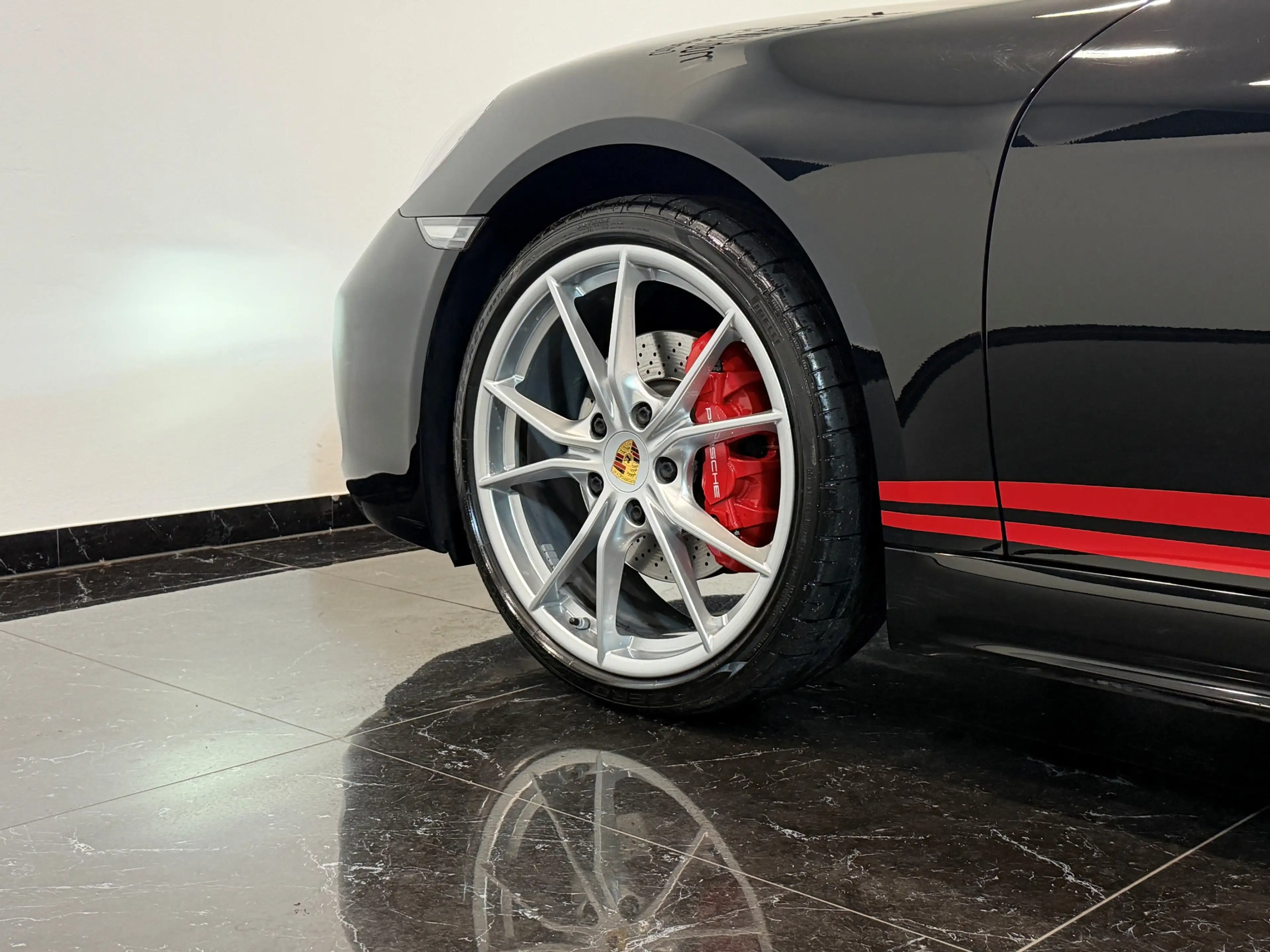 Porsche Cayman S Leder PDLS Navi Tempomat Park-Assist — photo 7