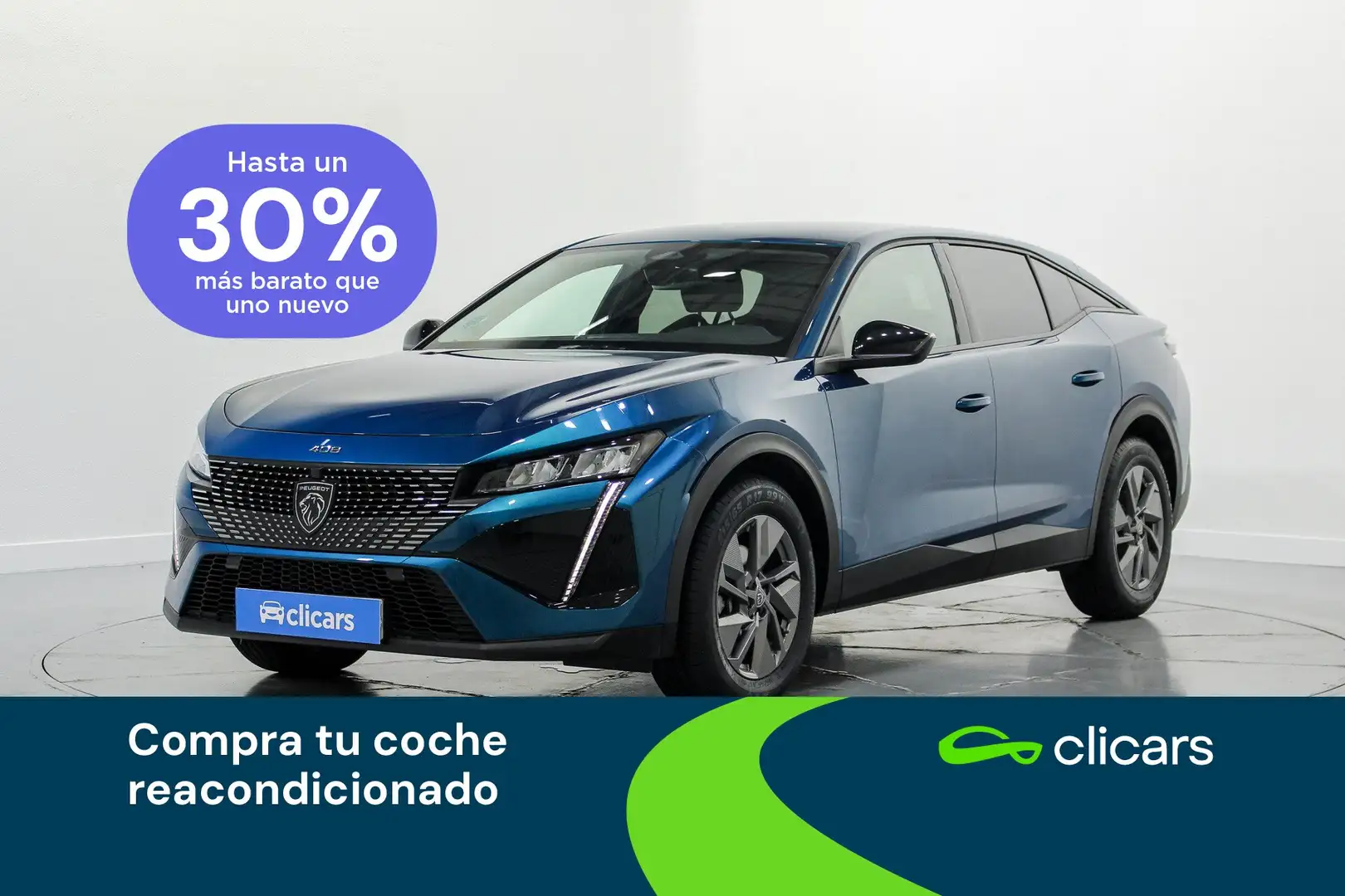 Peugeot 408 Hybrid 136 Allure e-DCS6 Azul - 1