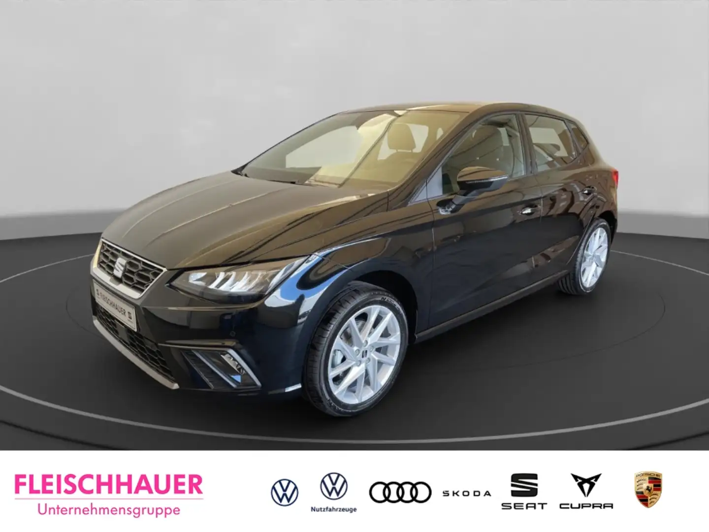 SEAT Ibiza FR 1.0 TSI Kamera PDC LED Sitzh. Navi FullLink ACC Noir - 1