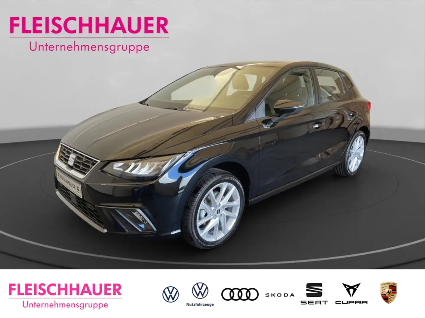 SEAT Ibiza FR 1.0 TSI Kamera PDC LED Sitzh. Navi FullLink ACC Schwarz - 1