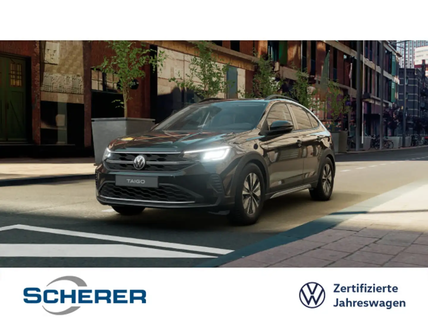 Volkswagen Taigo 1.0 TSI Goal DSG 5J Garantie ACC CARPLAY L Noir - 1