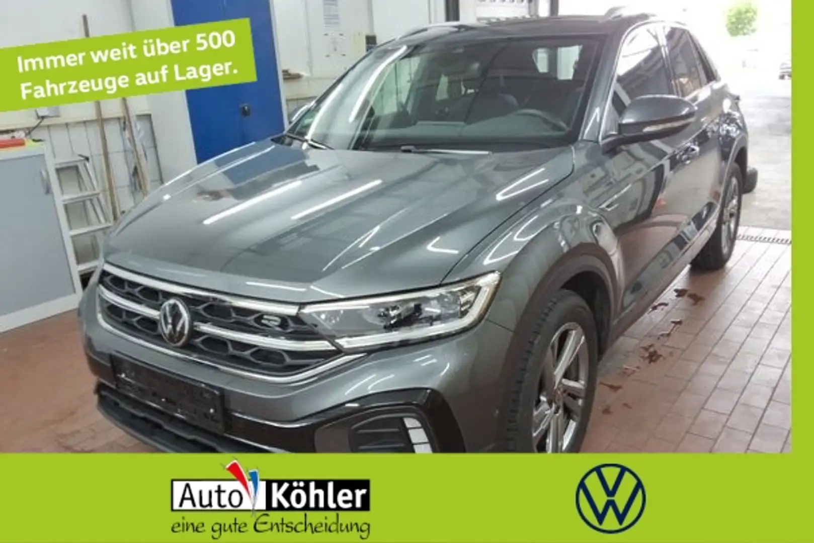 Volkswagen T-Roc R-Line TSi Black+CarPlay+Matrix+ACC+AHK Schwarz - 1