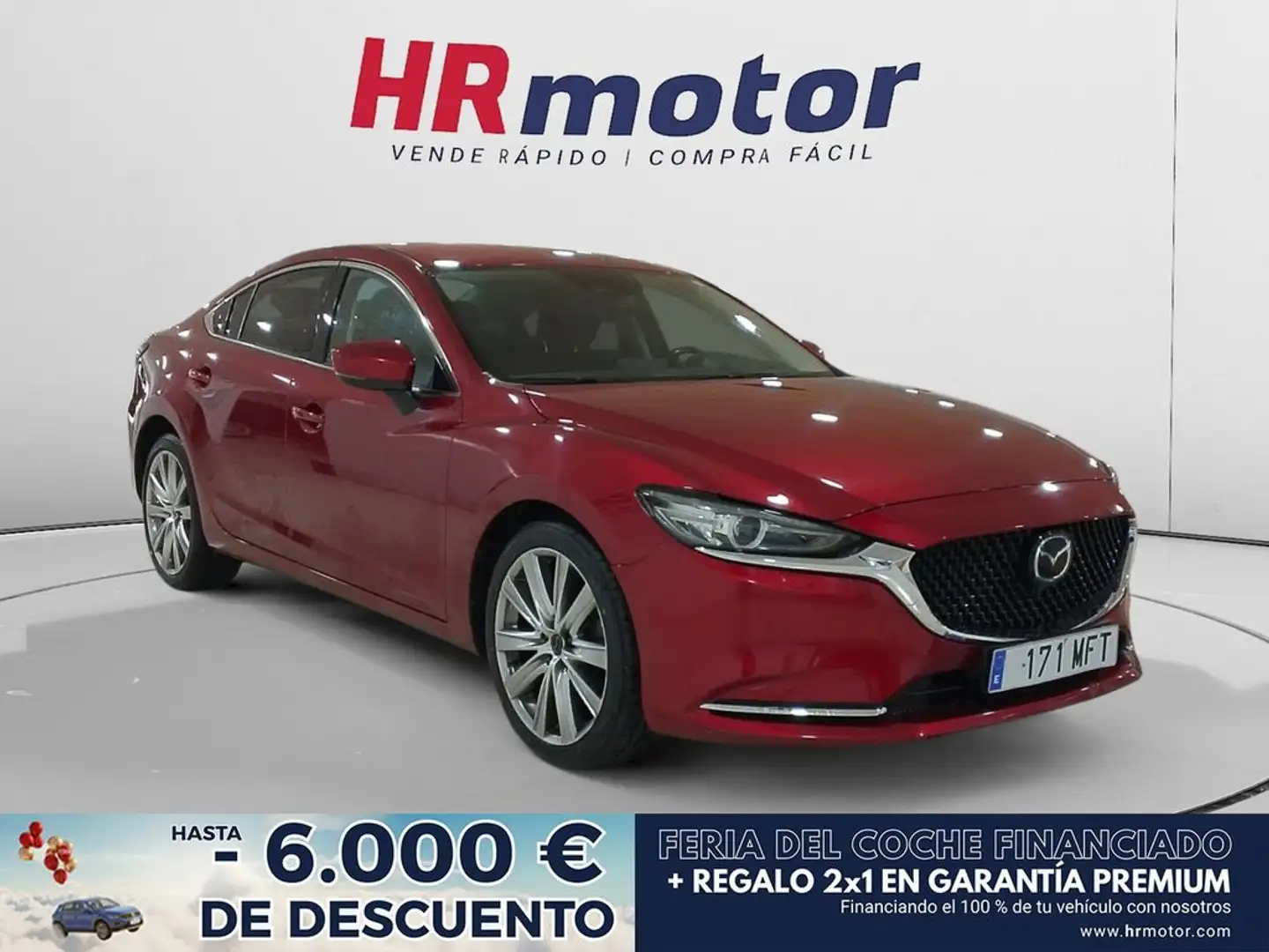 Mazda 6 Exclusive-Line Rojo - 1