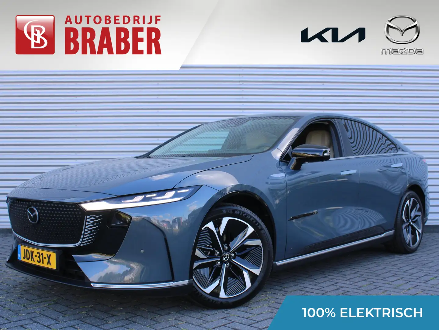 Mazda 6e Takumi 68.8 kWh | Stuur-/stoelverwarming + ventila Grijs - 1
