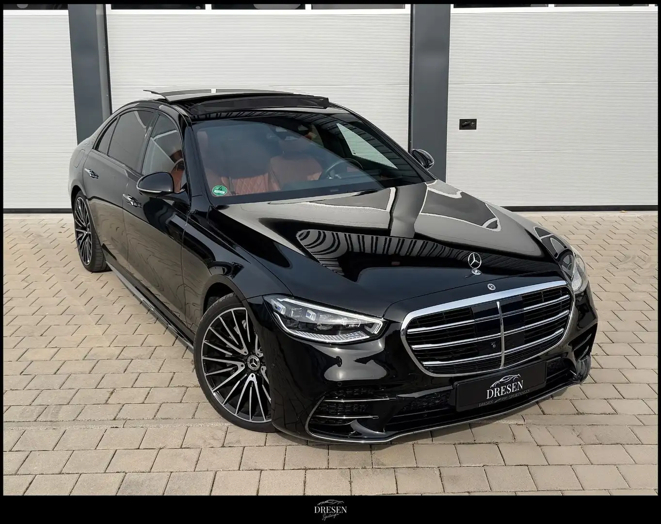 Mercedes-Benz S 400 d 4Matic L AMG|Night|21Zoll|Pano|Burm|19% Schwarz - 1